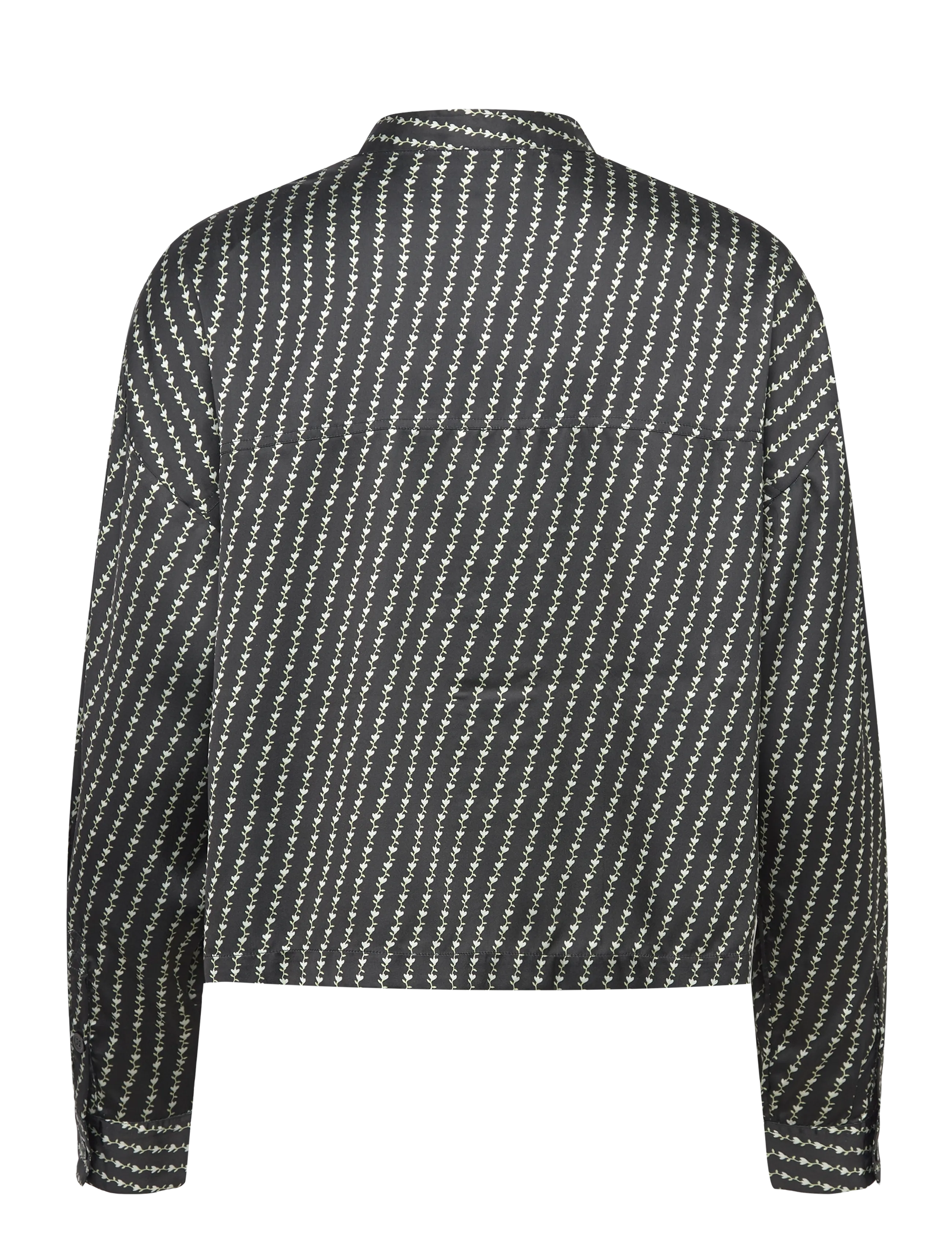 nué notes - Ethan Shirt - pikkade varrukatega särgid - 040 multi black - 1