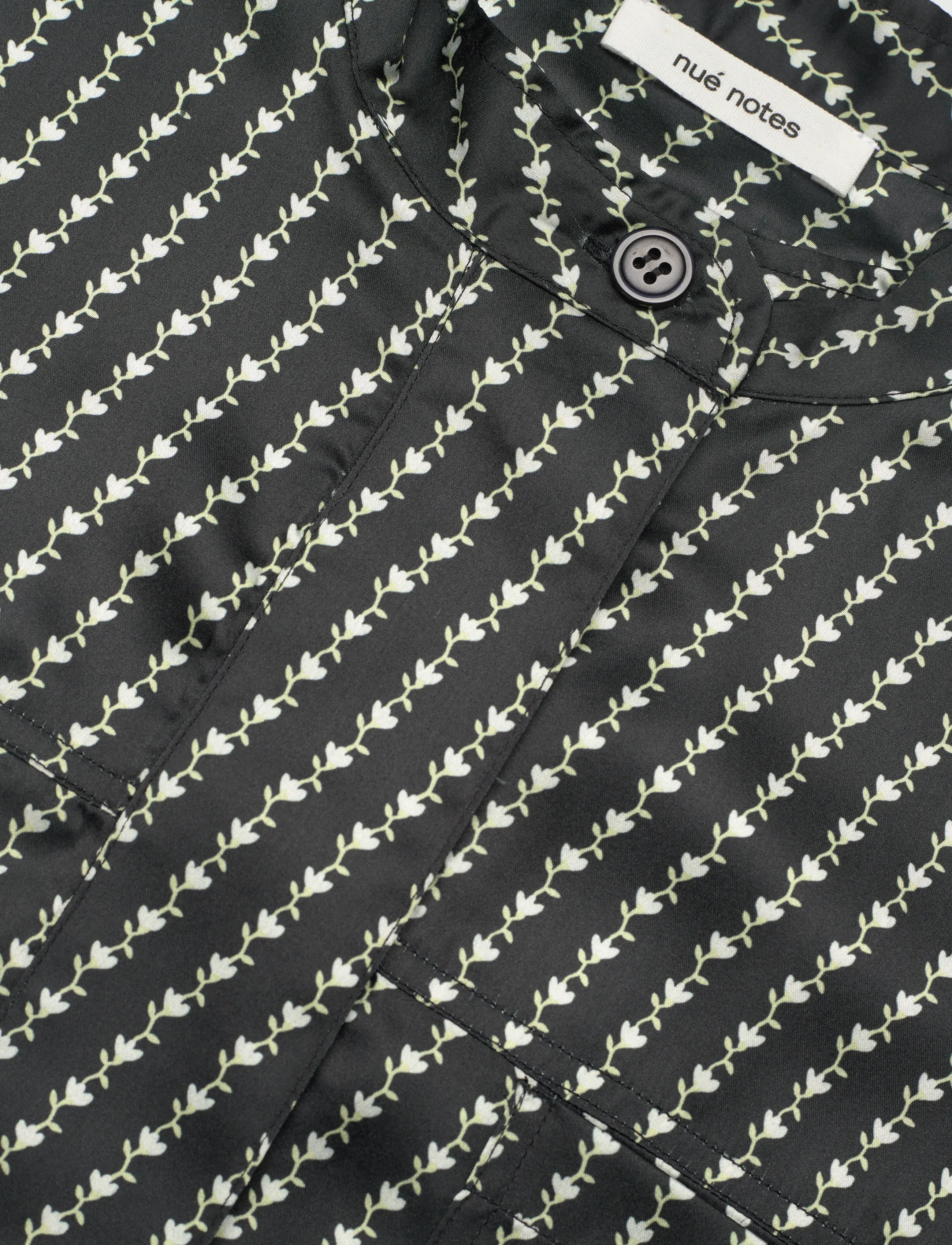 nué notes - Ethan Shirt - pikkade varrukatega särgid - 040 multi black - 2