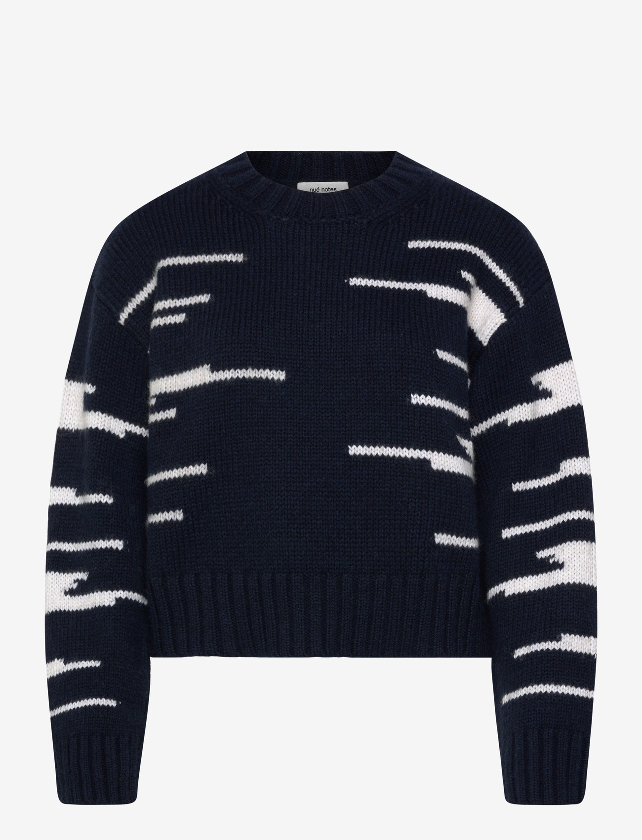 nué notes - Viggo Pullover - efterårstøj - 938 navy tofu - 0