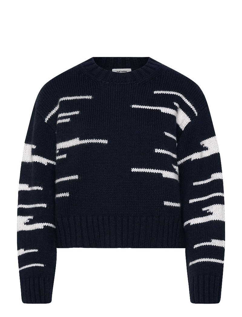 nué notes - Viggo Pullover - pullover - 938 navy tofu - 1