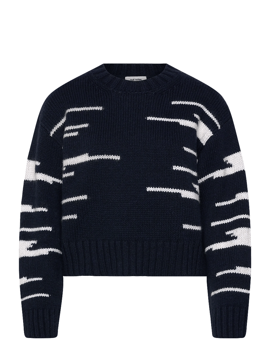 nué notes - Viggo Pullover - pullover - 938 navy tofu - 1