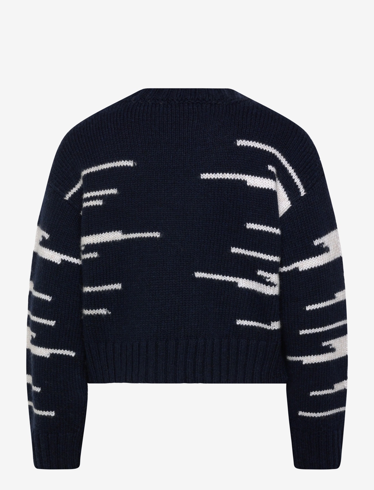 nué notes - Viggo Pullover - efterårstøj - 938 navy tofu - 1