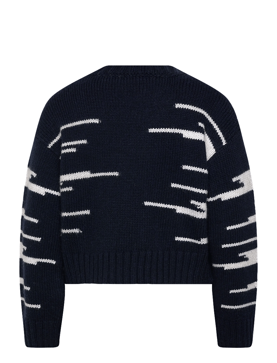 nué notes - Viggo Pullover - pullover - 938 navy tofu - 2