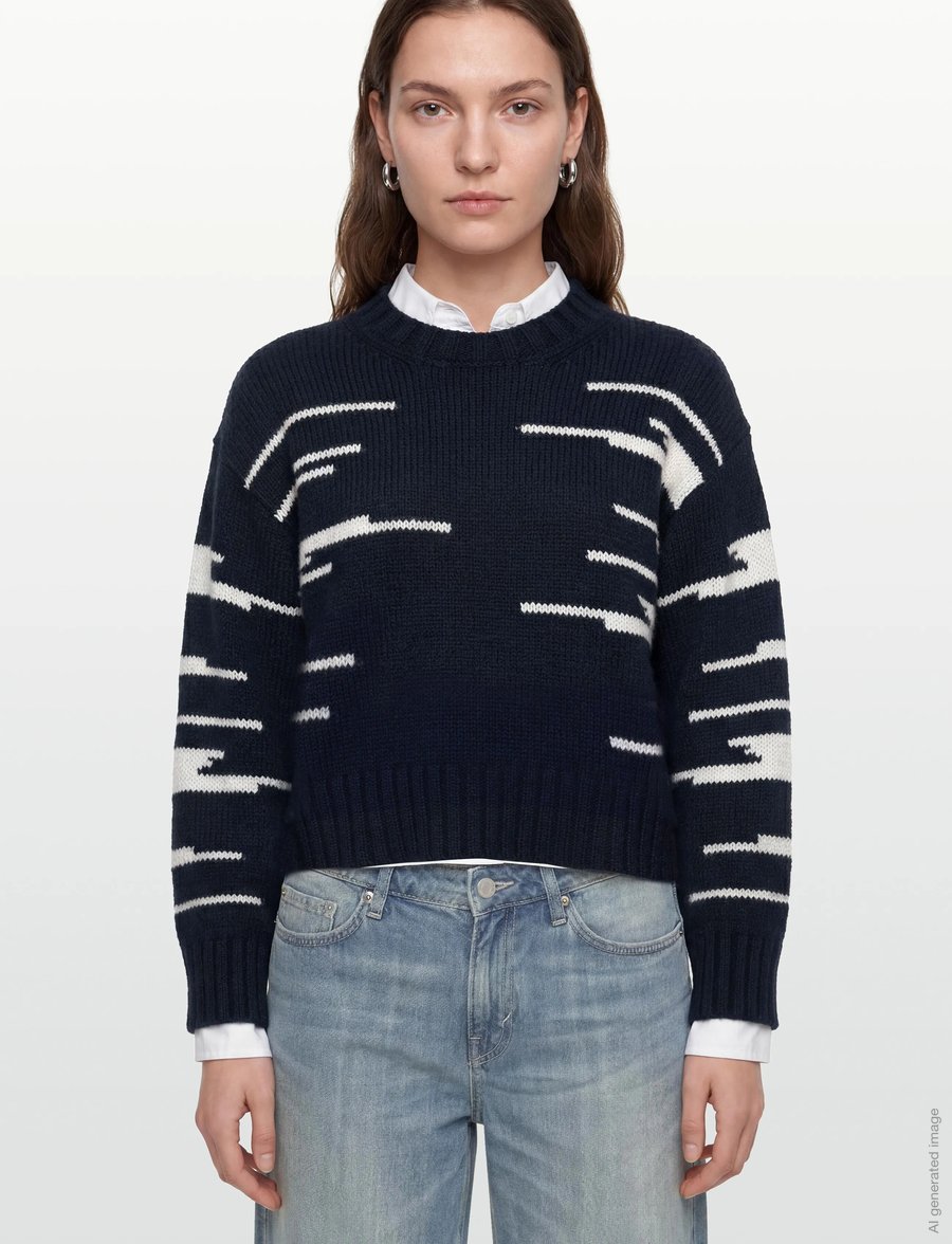 nué notes - Viggo Pullover - pullover - 938 navy tofu - 3