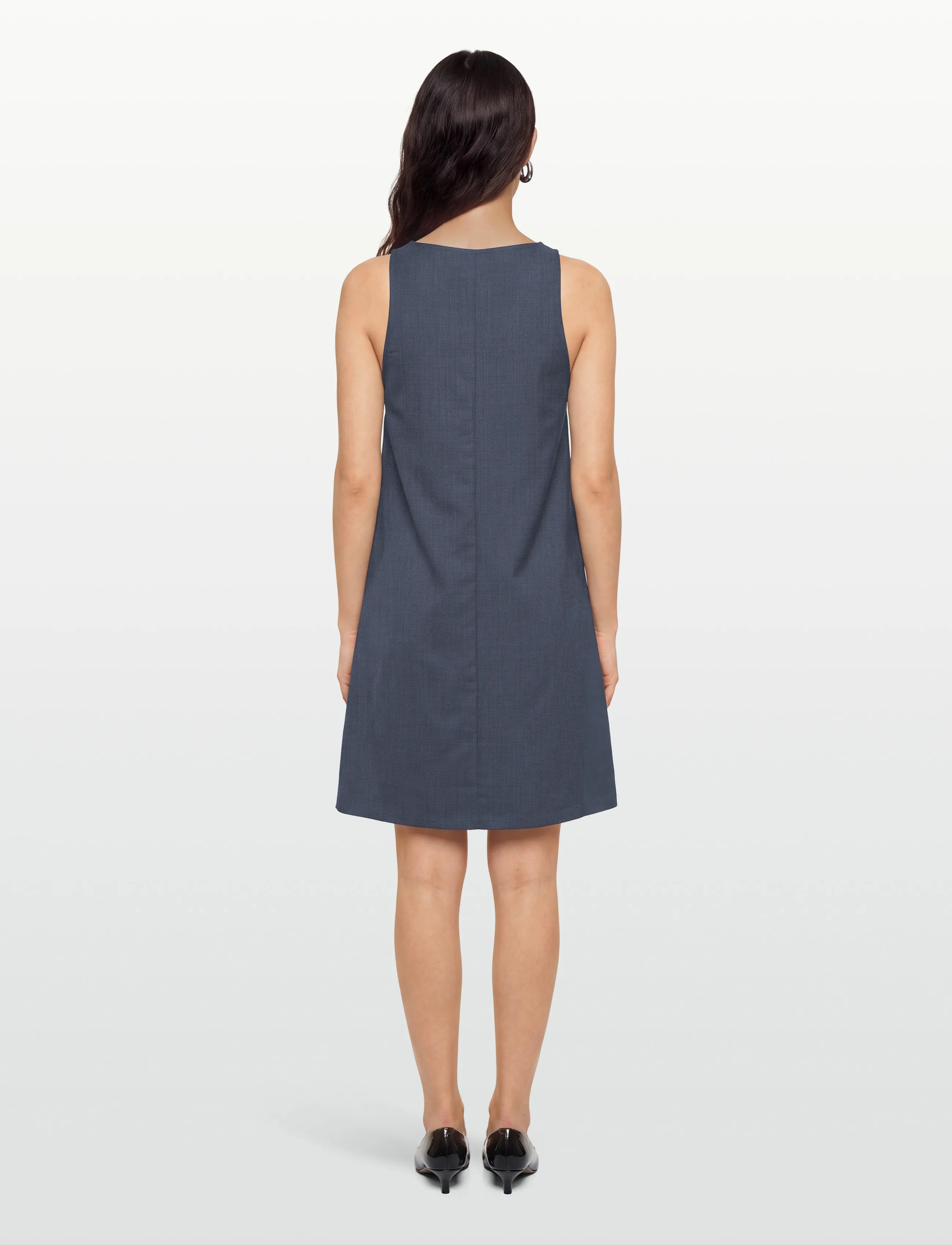 nué notes - Tone Dress - midikleider - 499 navy - 4