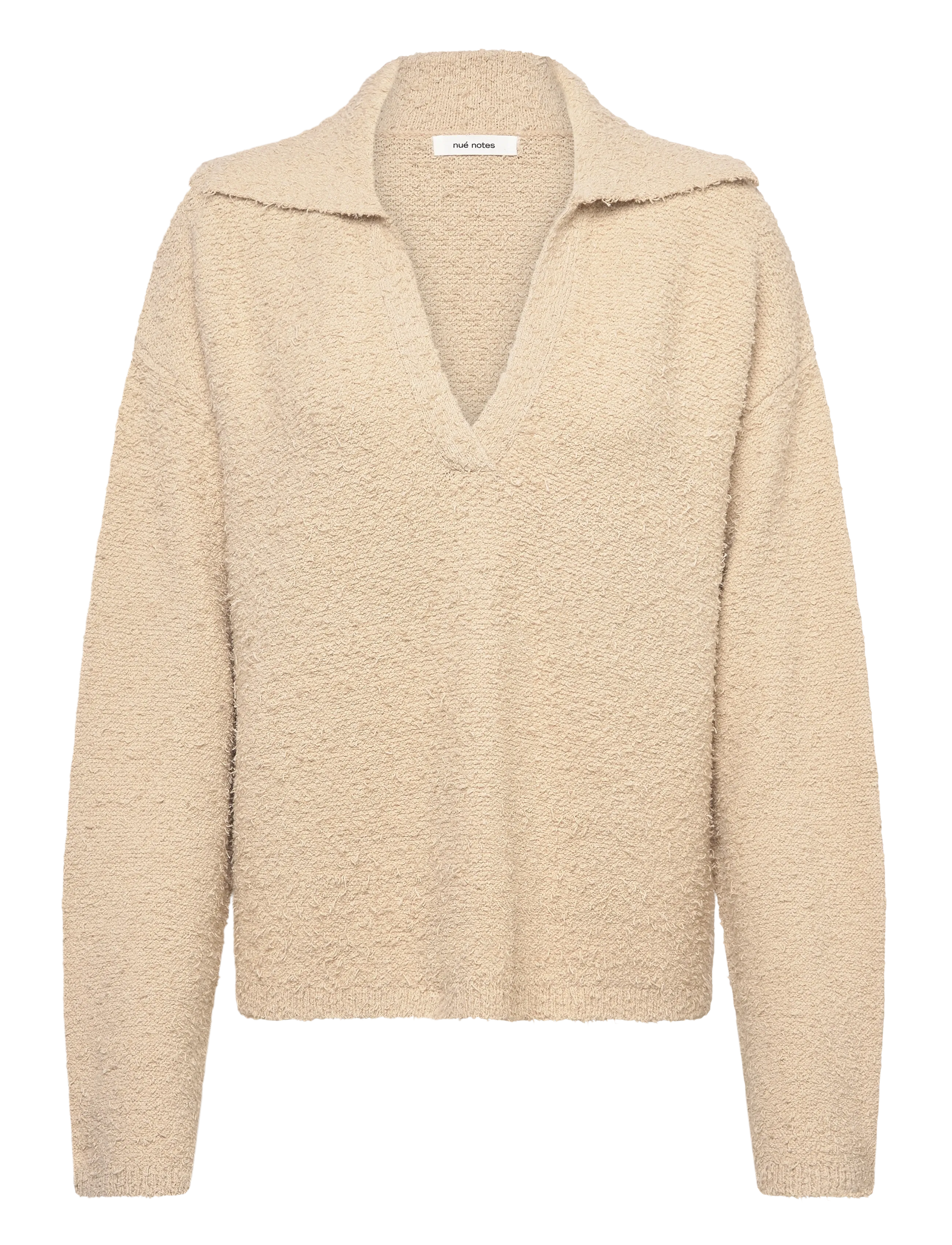 NUÉ NOTES Leo Polo Beige - S - Damen