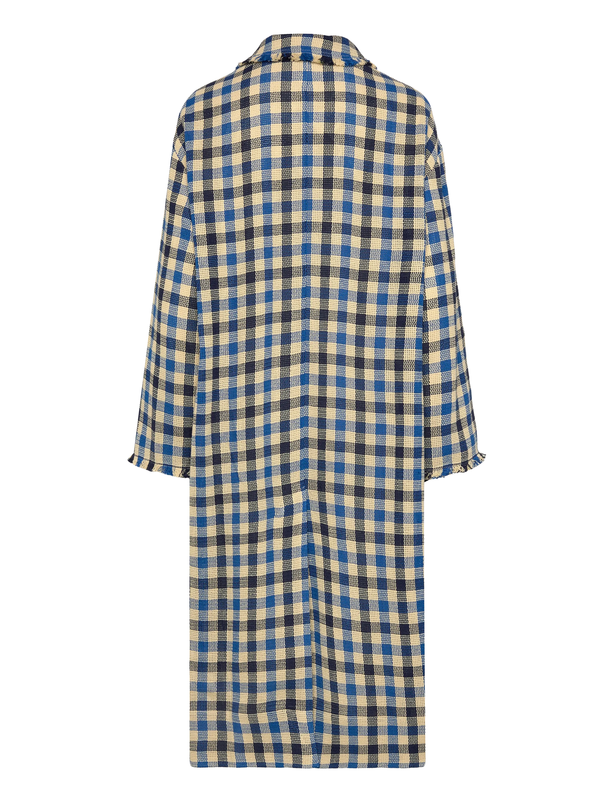 nué notes - Pieter Coat - light coats - 422 blue check - 2