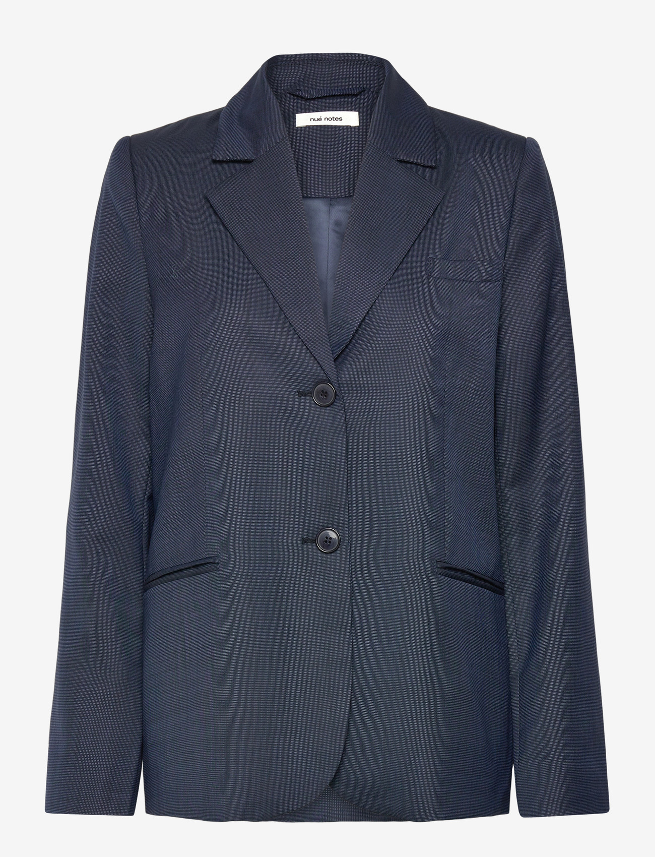 nué notes - Beckett Blazer - enkelknäppta kavajer - 499 navy - 0