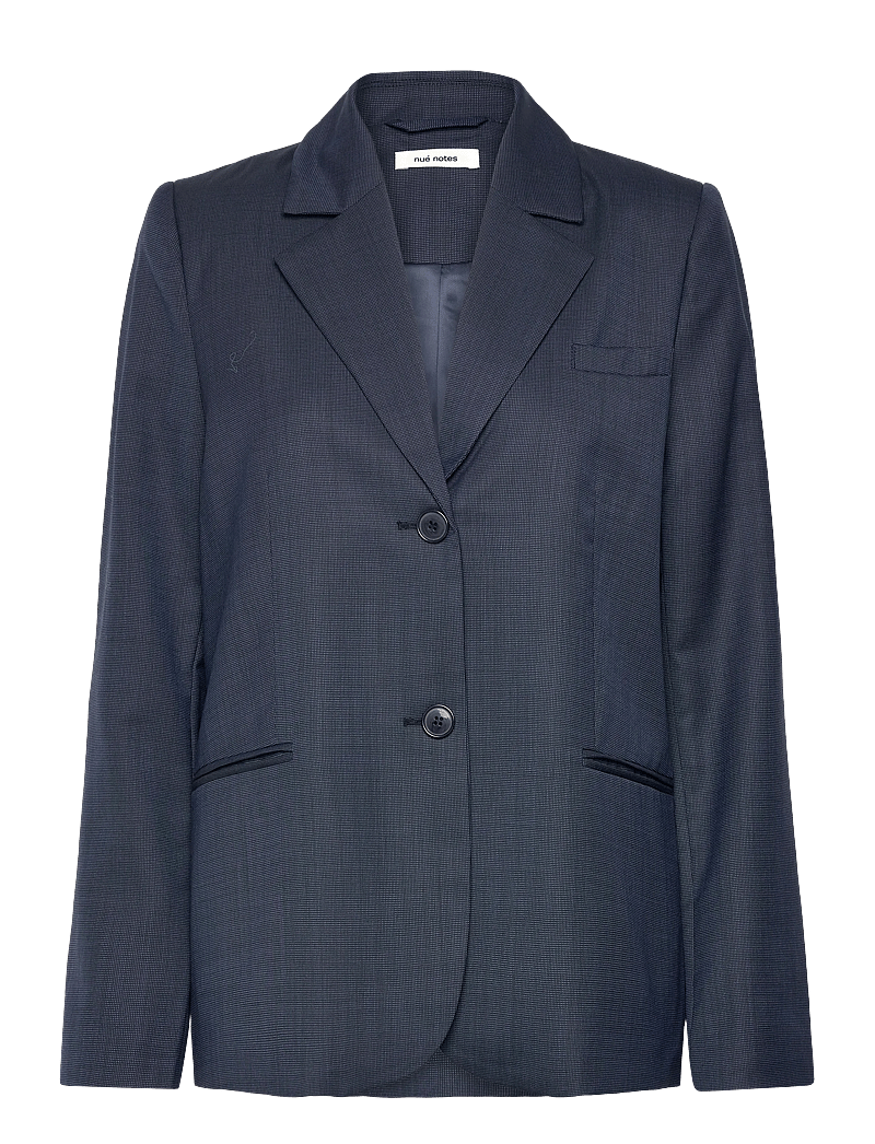 nué notes - Beckett Blazer - enkelknäppta kavajer - 499 navy - 0