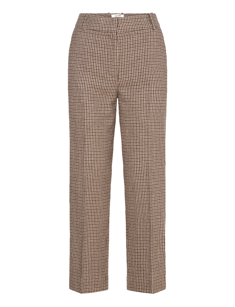 nué notes - Alva Pants - anzugshosen - 700 brown - 1