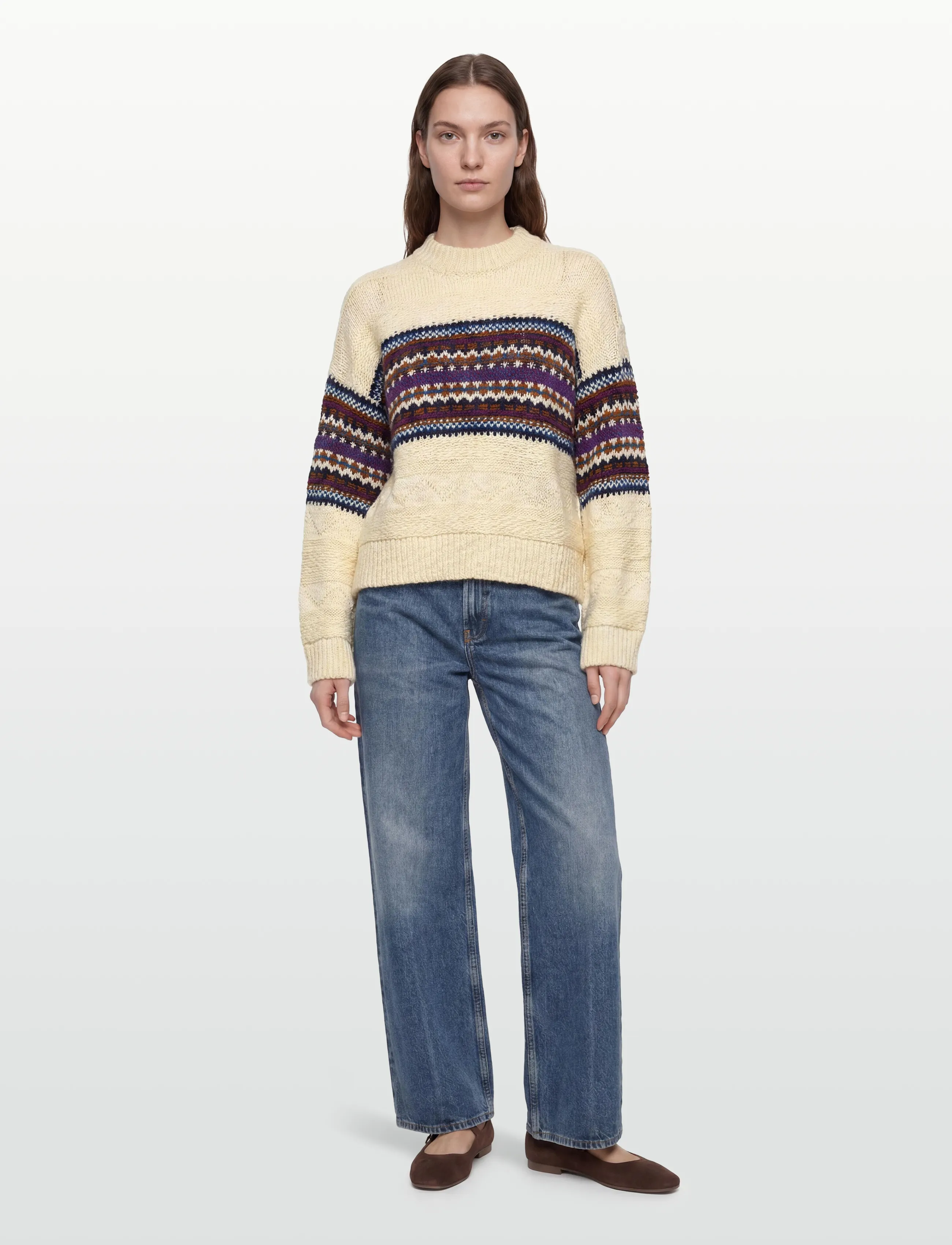 nué notes - Jarl Crewneck - trøjer - 007 egret - 0