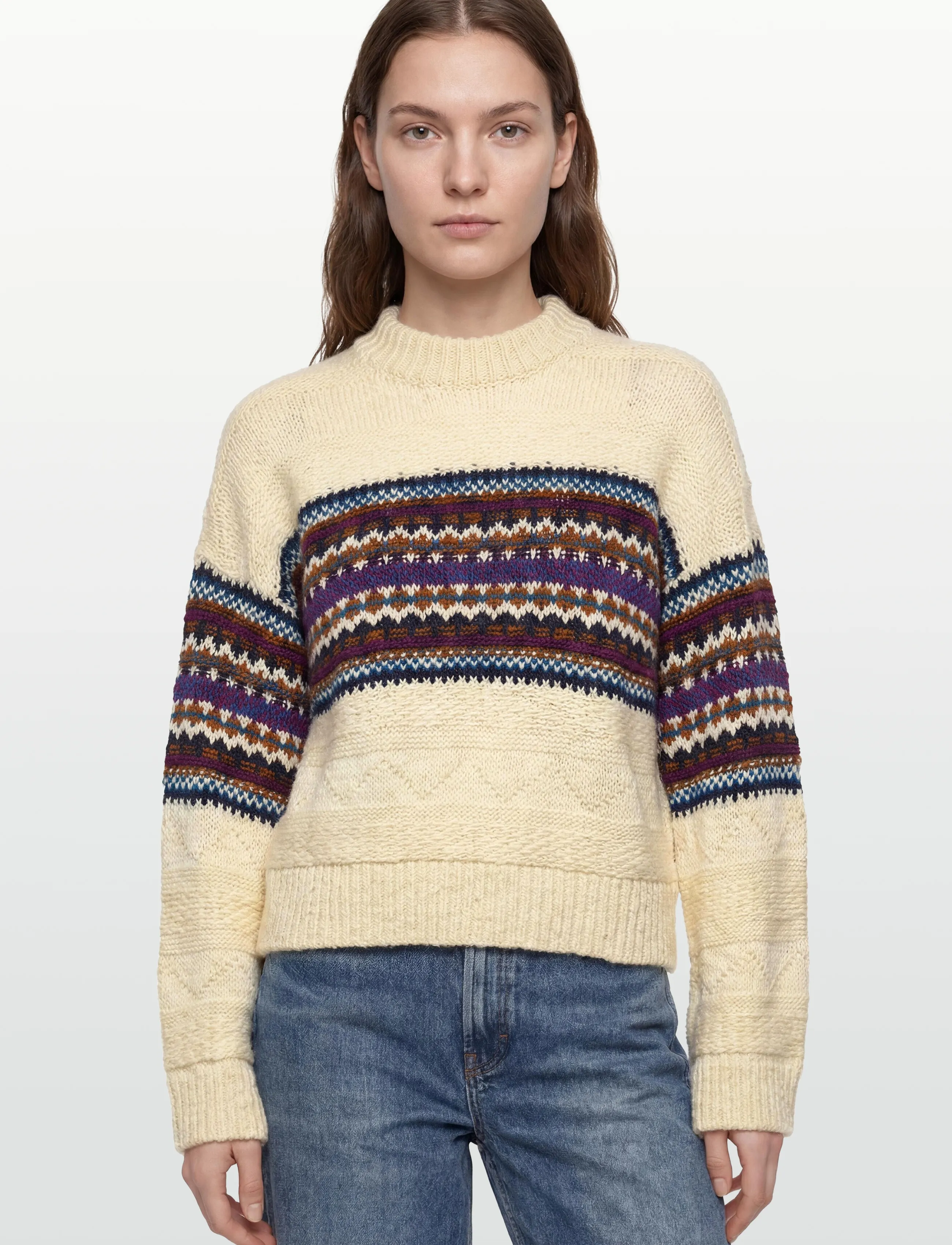nué notes - Jarl Crewneck - trøjer - 007 egret - 3