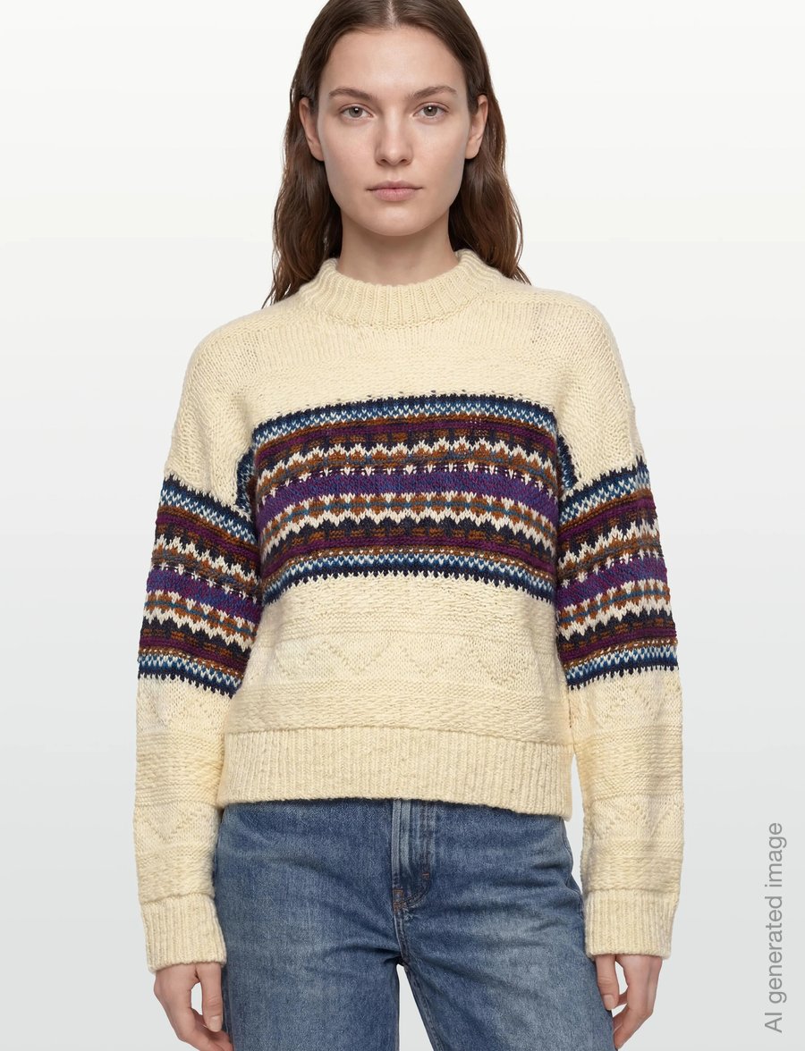 nué notes - Jarl Crewneck - pullover - 007 egret - 3