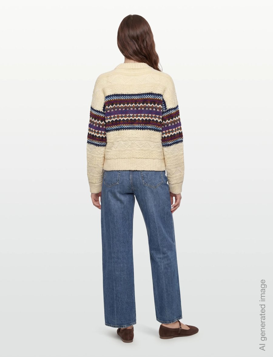 nué notes - Jarl Crewneck - pullover - 007 egret - 4