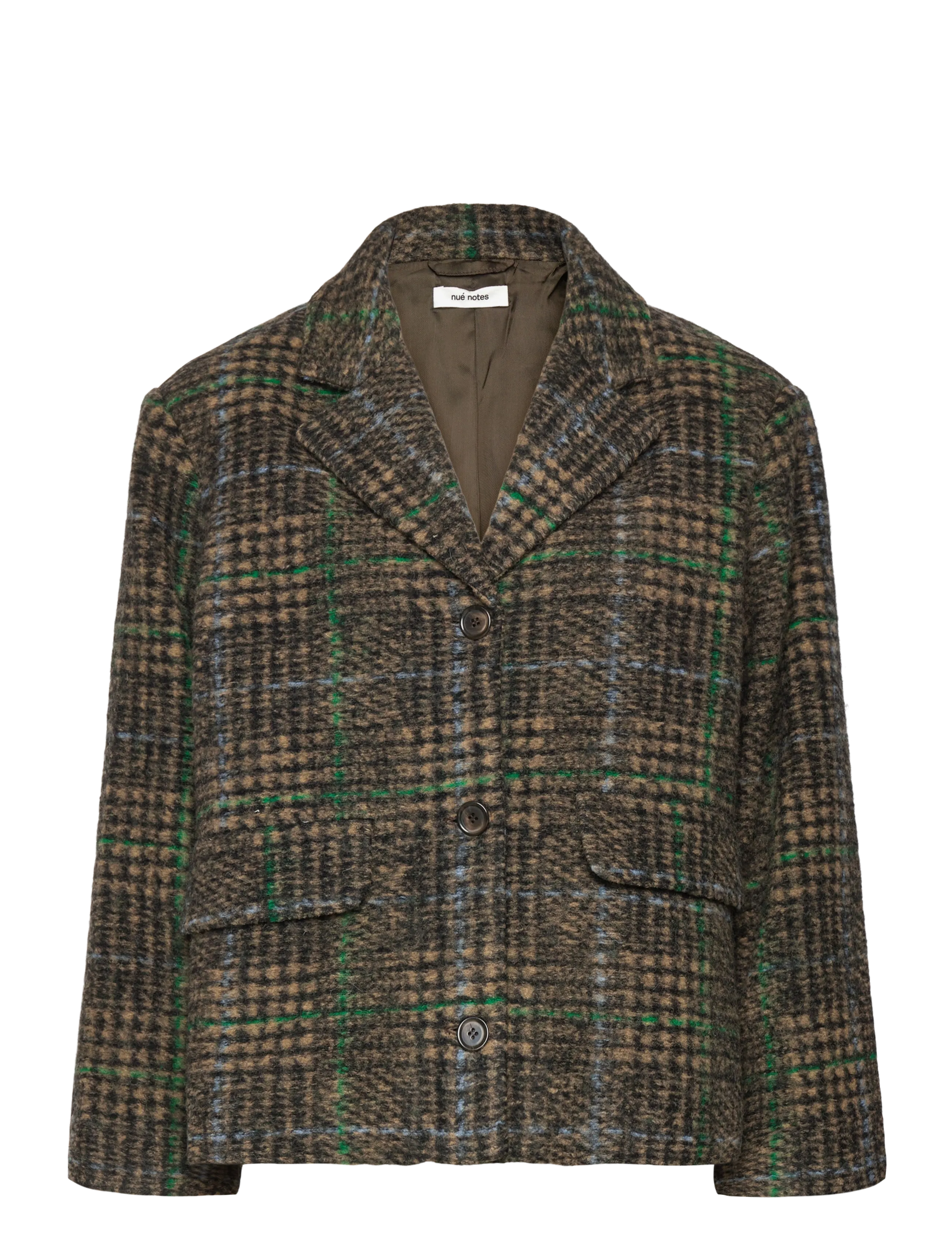 nué notes Ernesto Jacket - Kleidung - 725 MULTI OTTER / brown