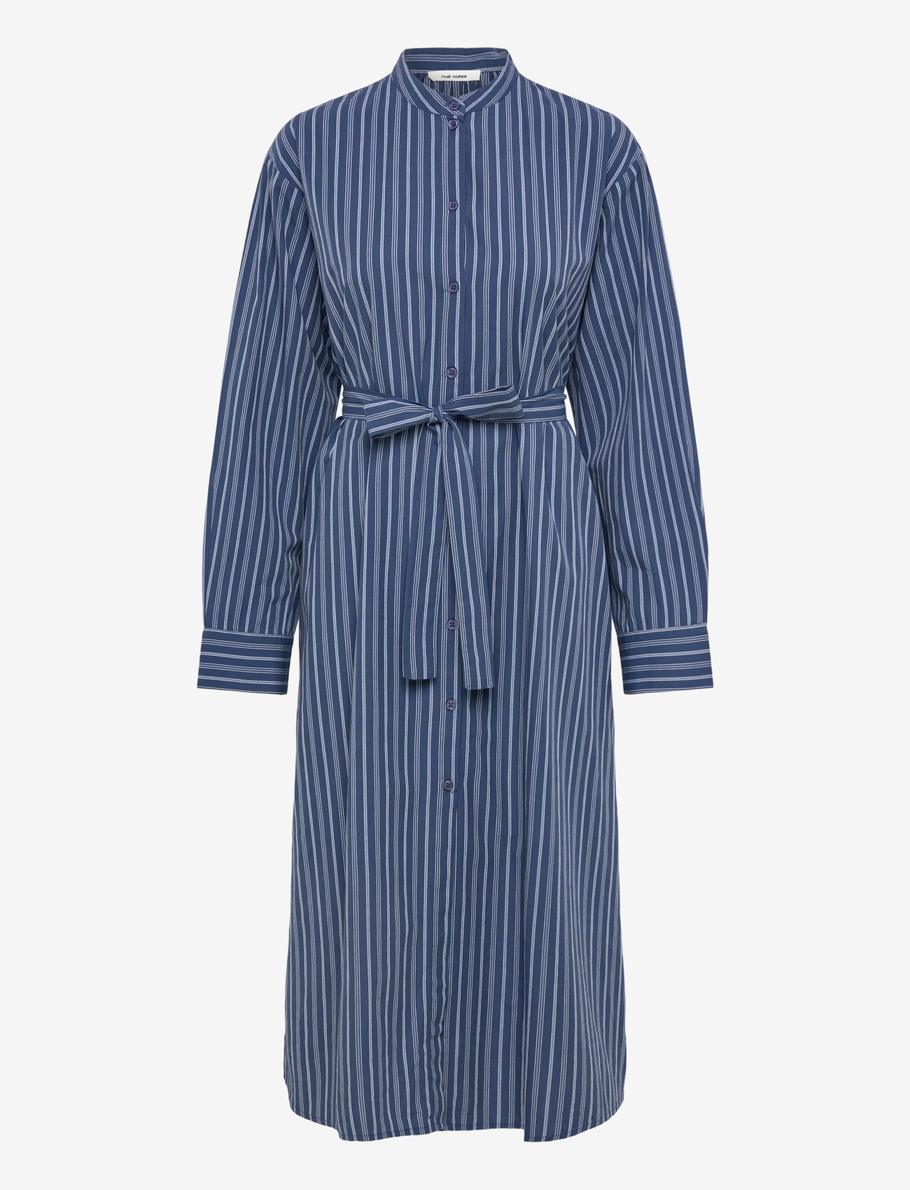 nué notes - Claude Dress - skjortklänningar - 529 true navy - 0