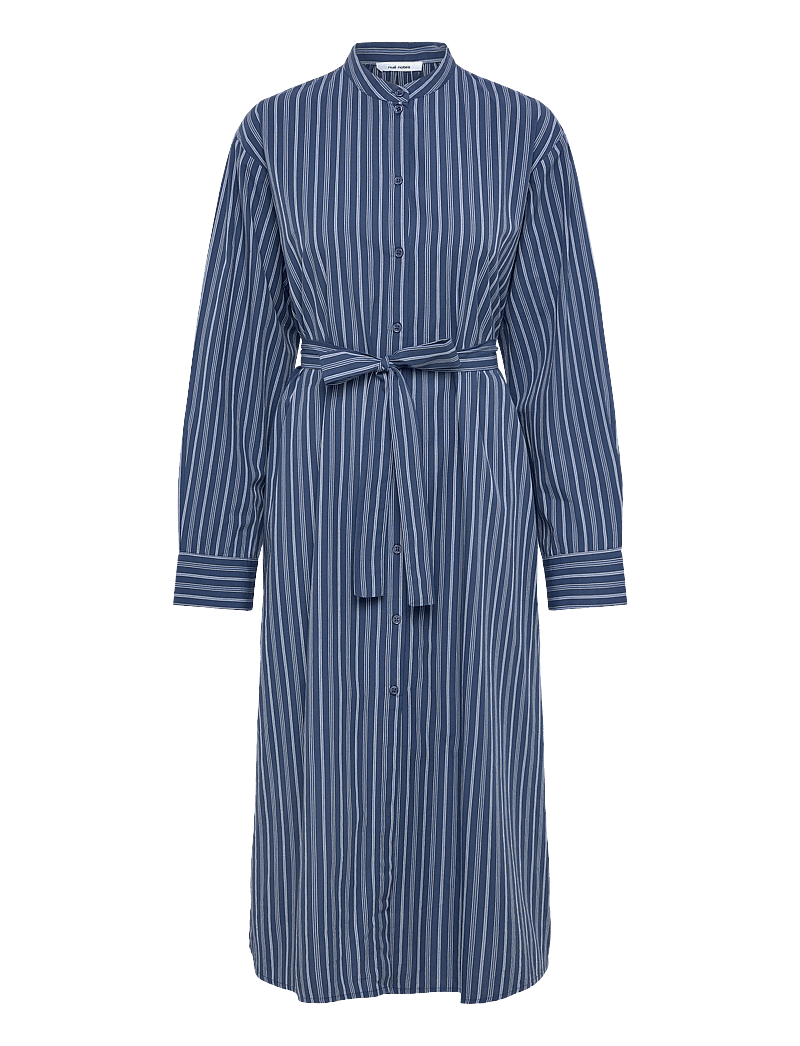 nué notes - Claude Dress - skjortklänningar - 529 true navy - 0