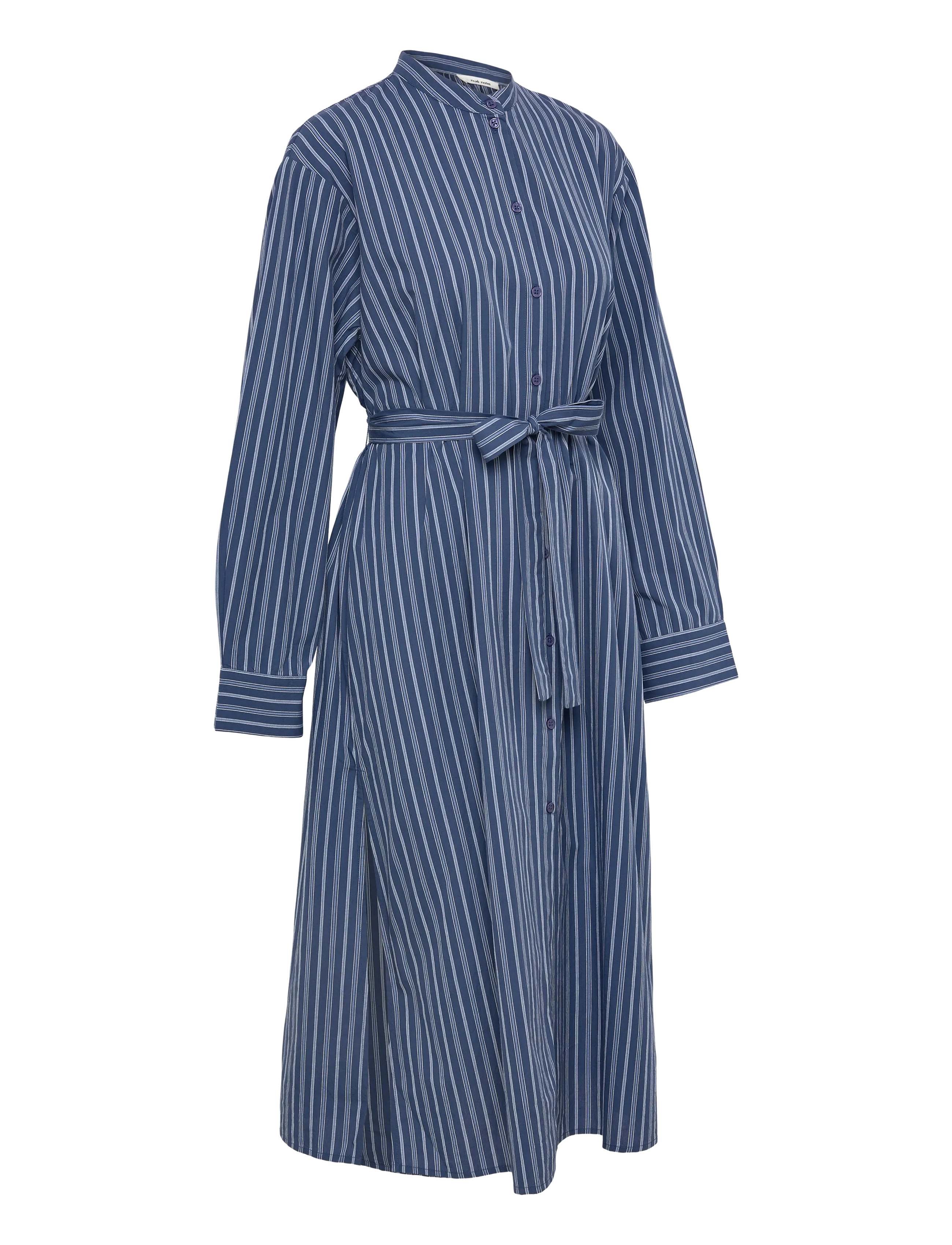 nué notes - Claude Dress - skjortekjoler - 529 true navy - 2
