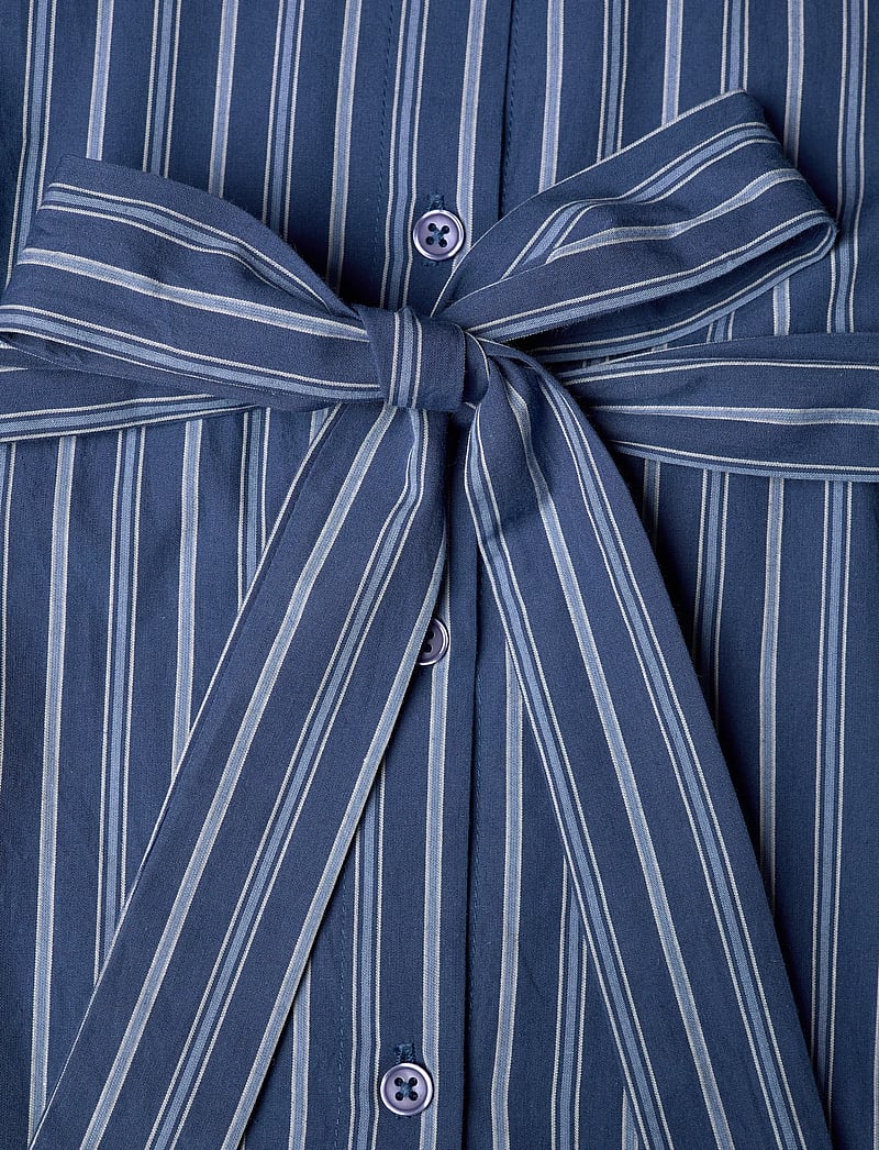 nué notes - Claude Dress - skjortklänningar - 529 true navy - 5