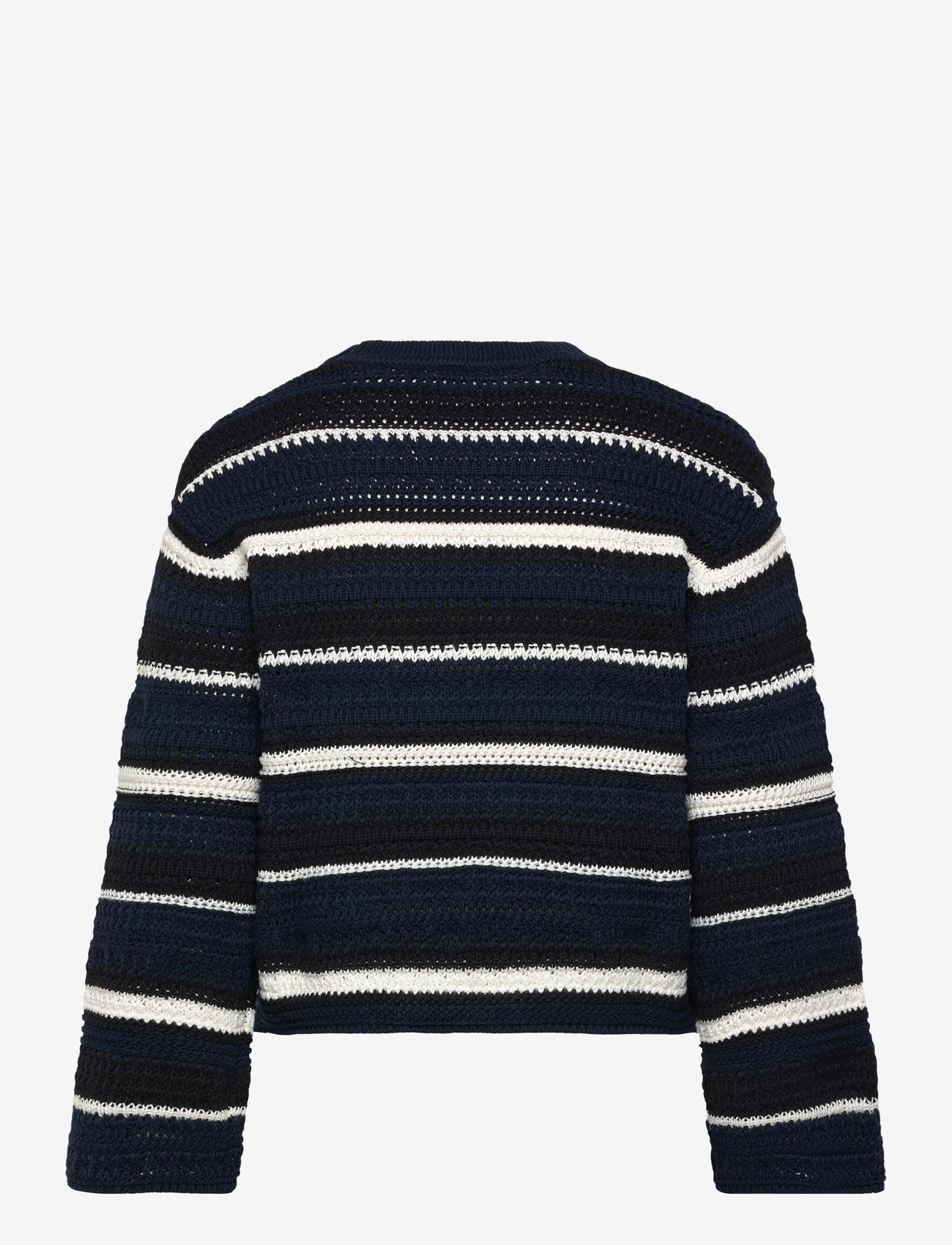 nué notes - Waymond Knit - trøjer - 484 midnight stripe - 1