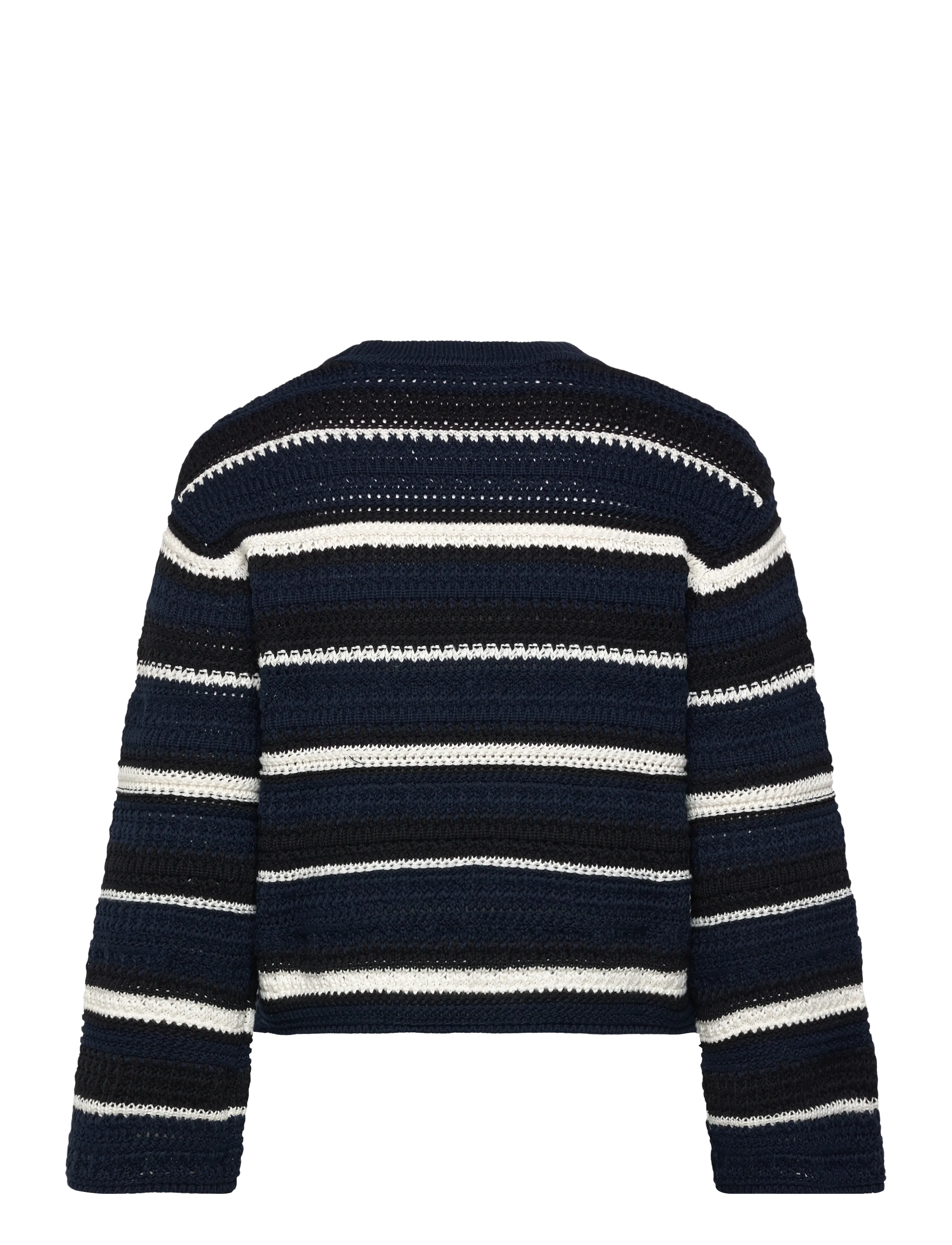 nué notes - Waymond Knit - trøjer - 484 midnight stripe - 2