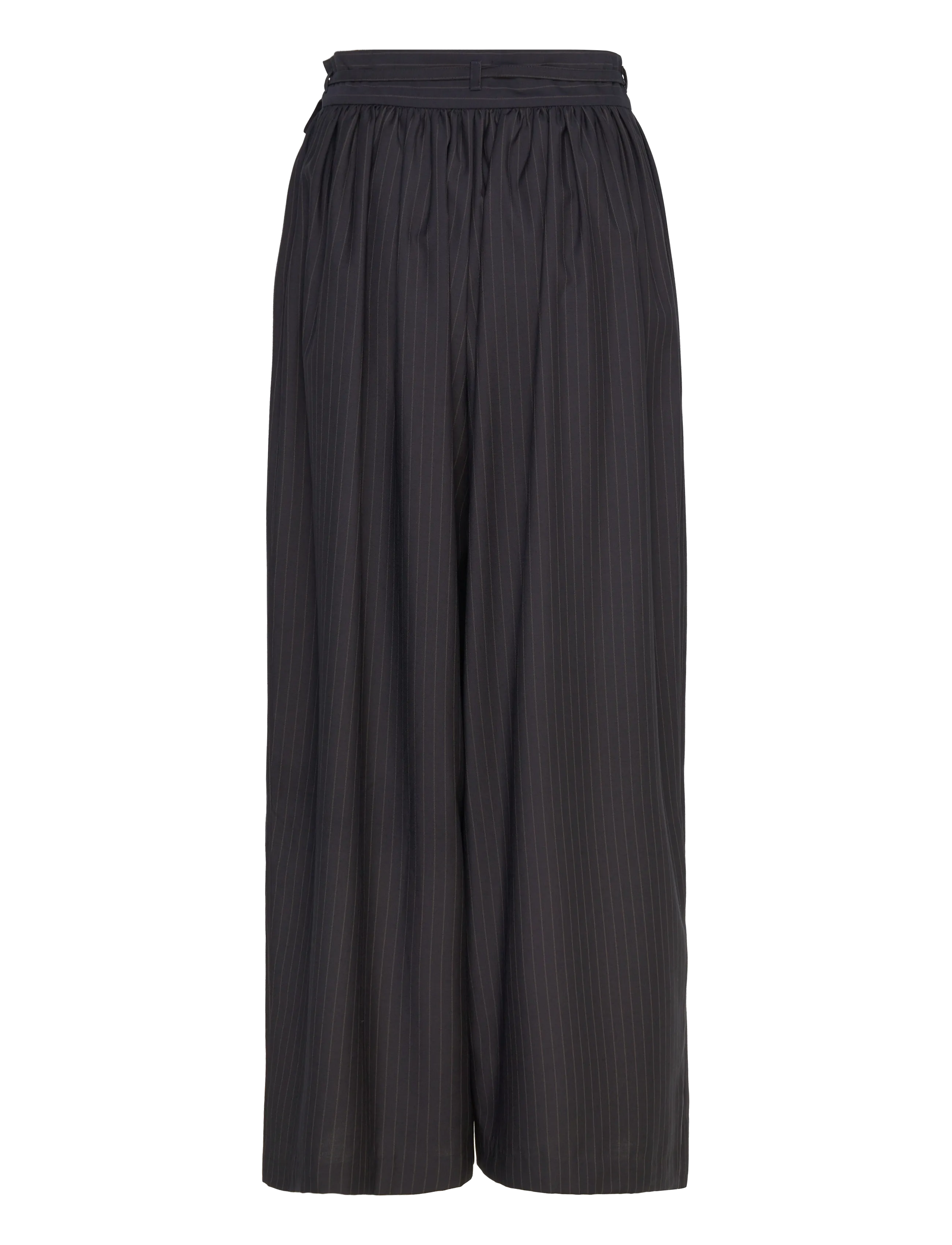 nué notes - Baltharzar Pant - straight leg hosen - 940 black caramel stripe - 1