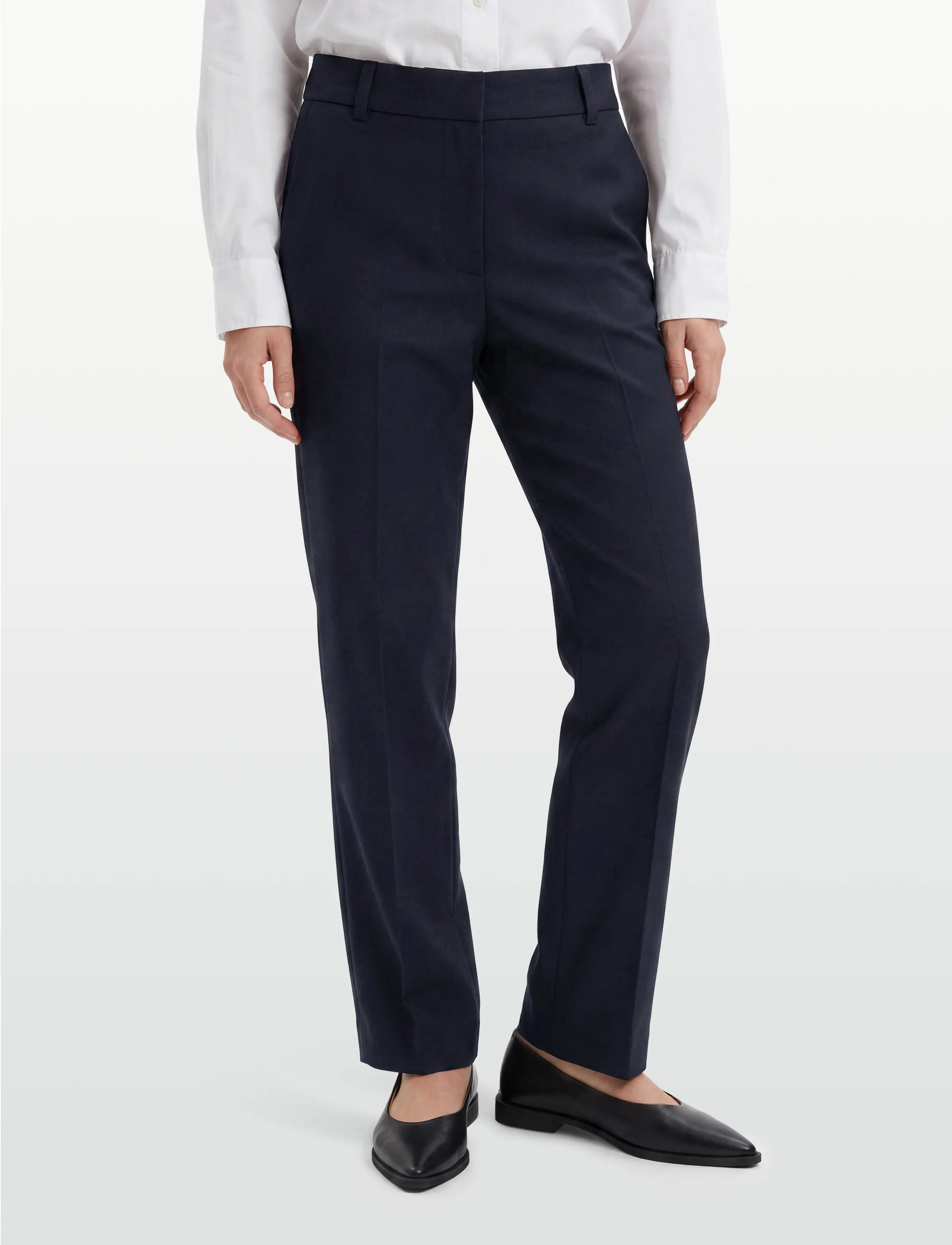 nué notes - Alva Pants - party wear at outlet prices - 499 navy - 3
