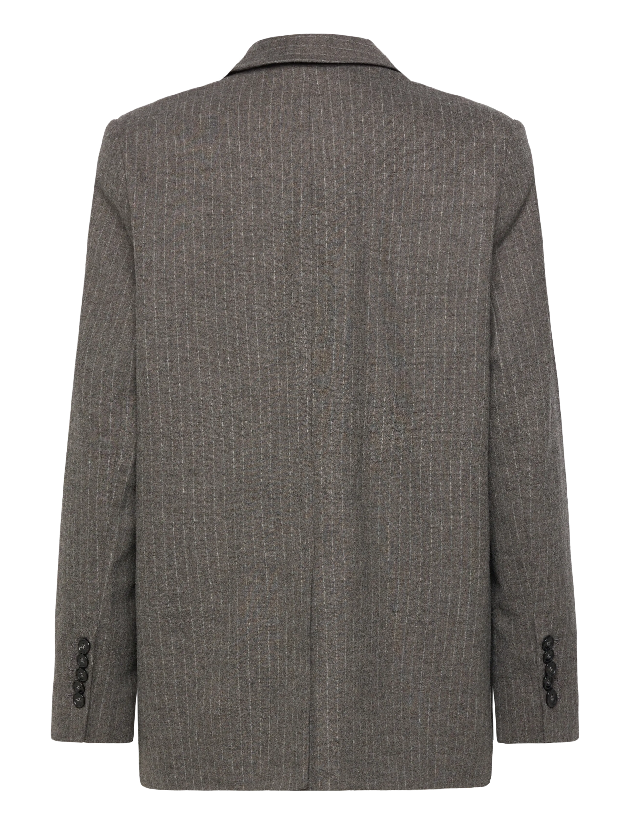 nué notes - Tyler Blazer - zweireihige blazer - 820 multi grey stripe - 2