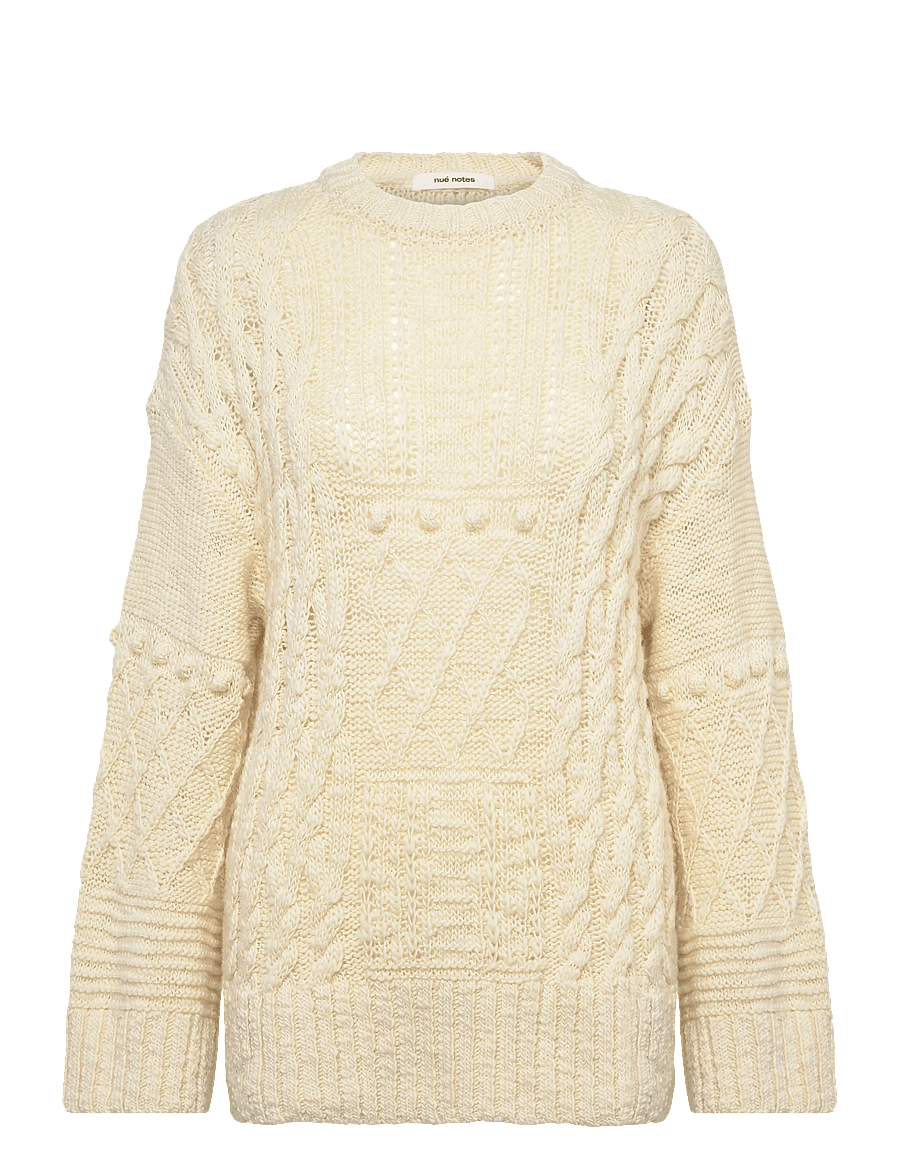 nué notes - Sergio Crewneck - swetry - 007 egret - 0