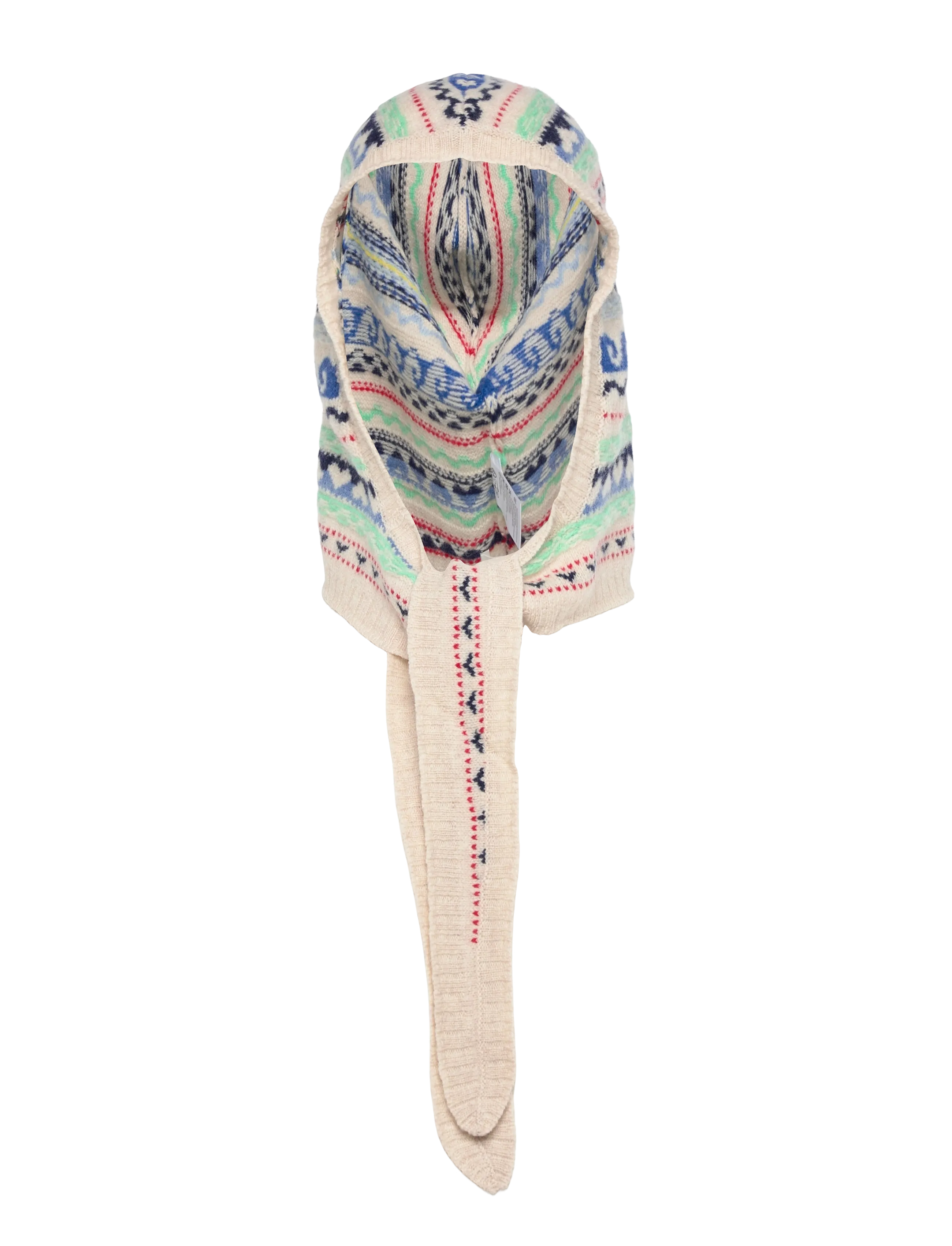 nué notes Mario Balaclava - Nué notes - 936 EGRET MULTI KNIT / multi