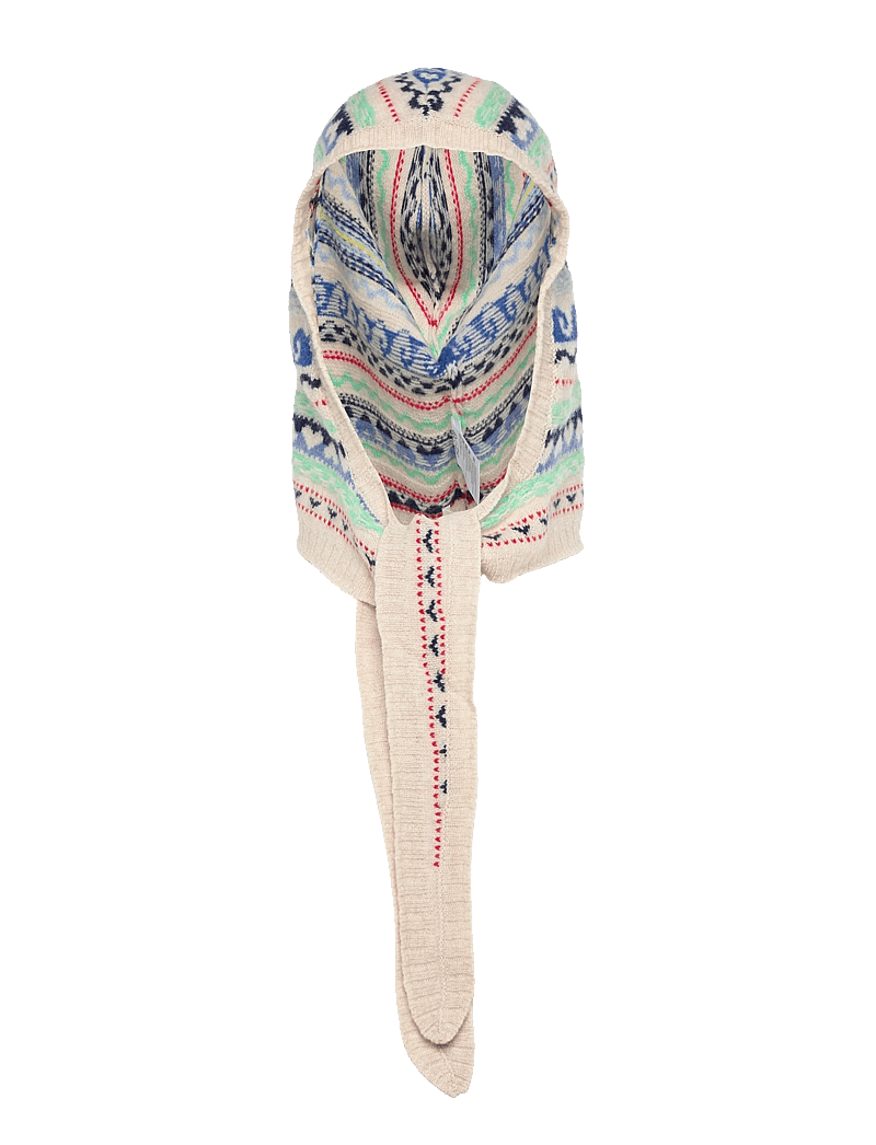 nué notes - Mario Balaclava - sturmhaube - 936 egret multi knit - 0