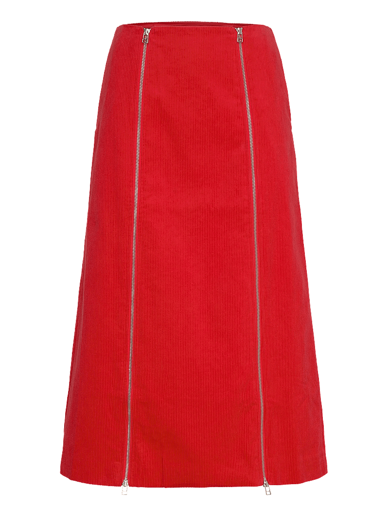 nué notes - Laurel Skirt - midi-röcke - 378 high risk red - 0