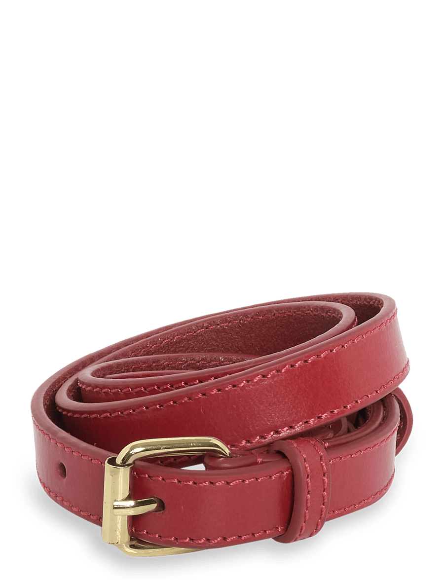 nué notes - Grant Belt - leðurbelti - 378 high risk red - 1