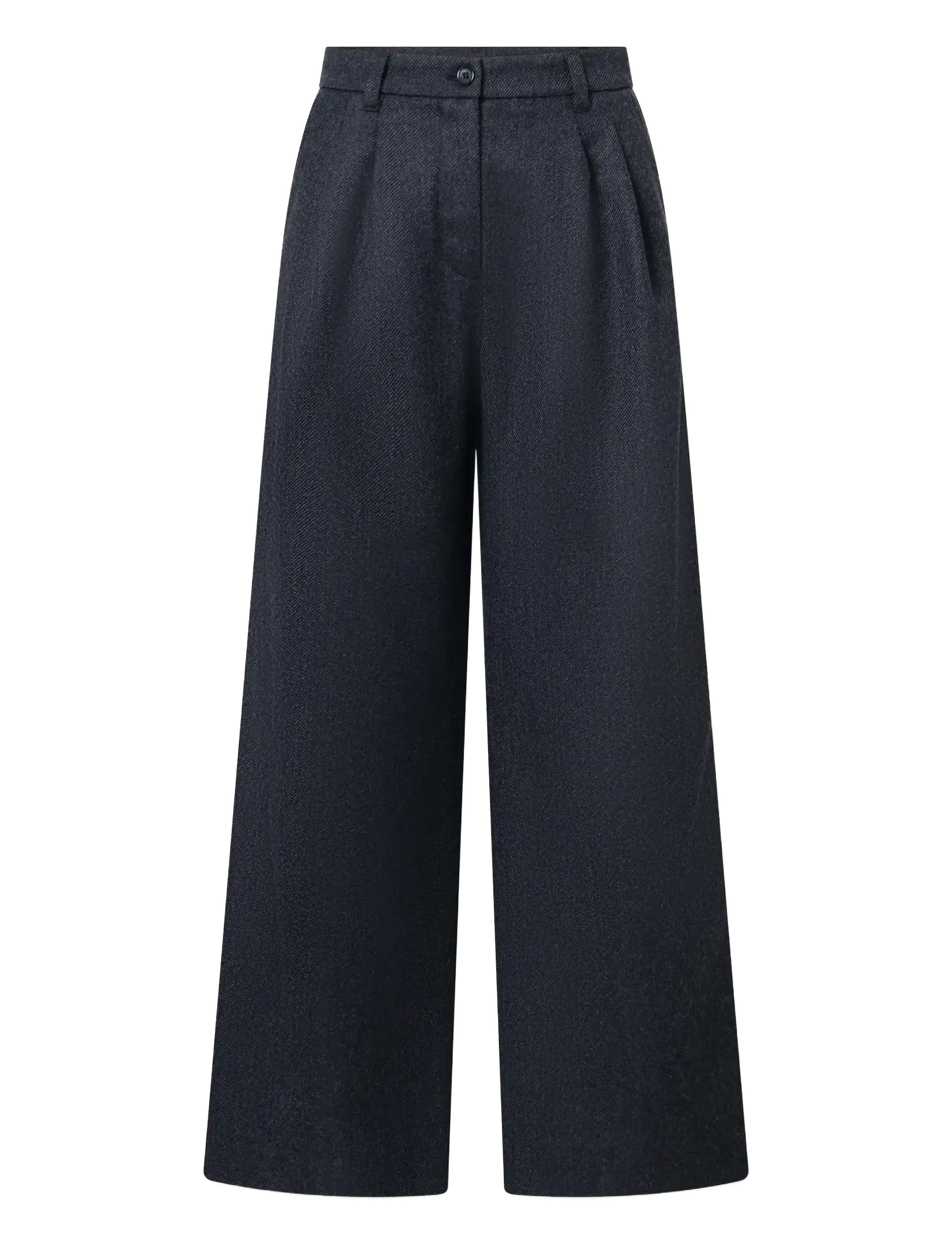 nué notes Russell Pants - Formell - 053 STEEL TWILL / navy