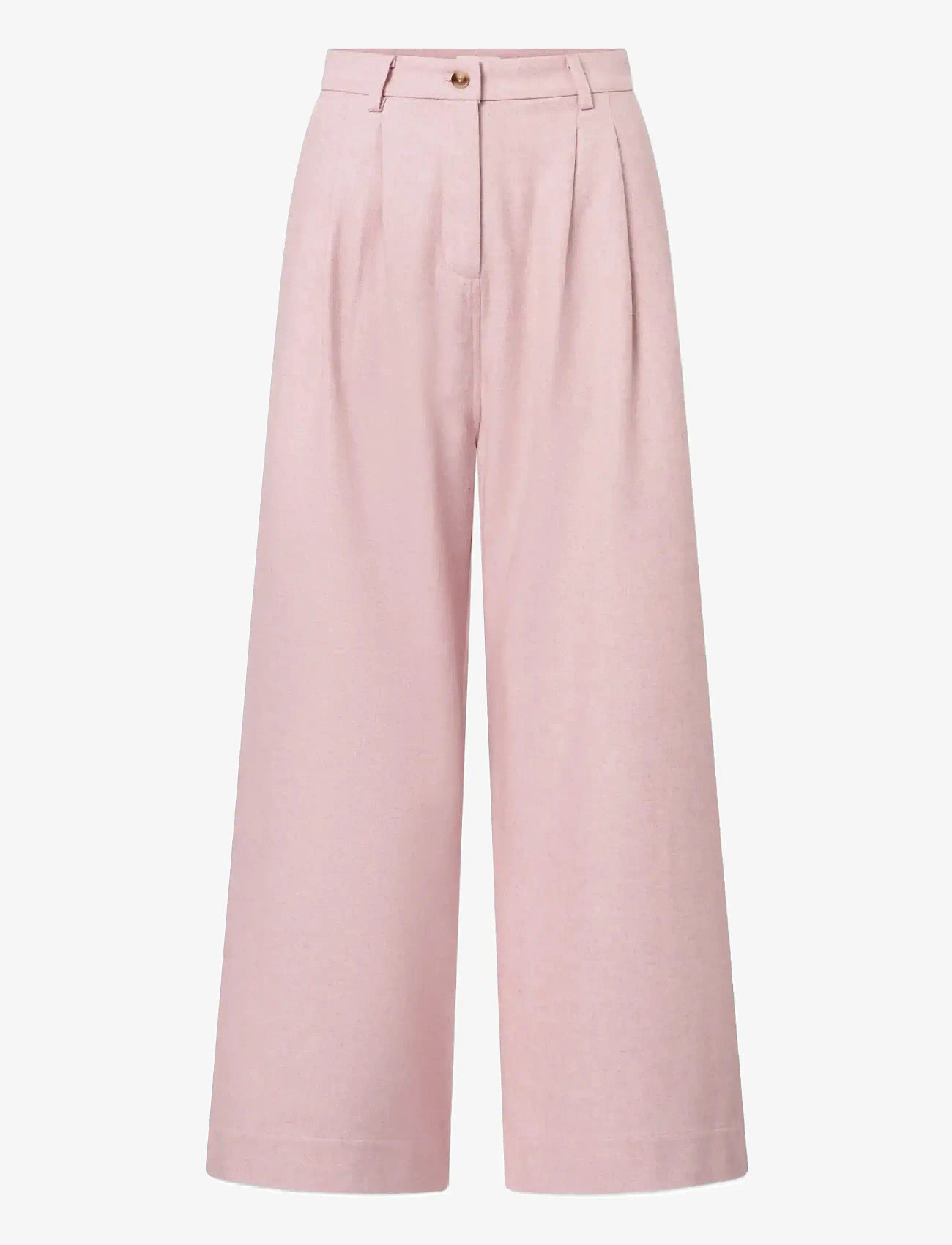 nué notes - Russell Pants - herbstliche kleidung - 176 blush melange - 0