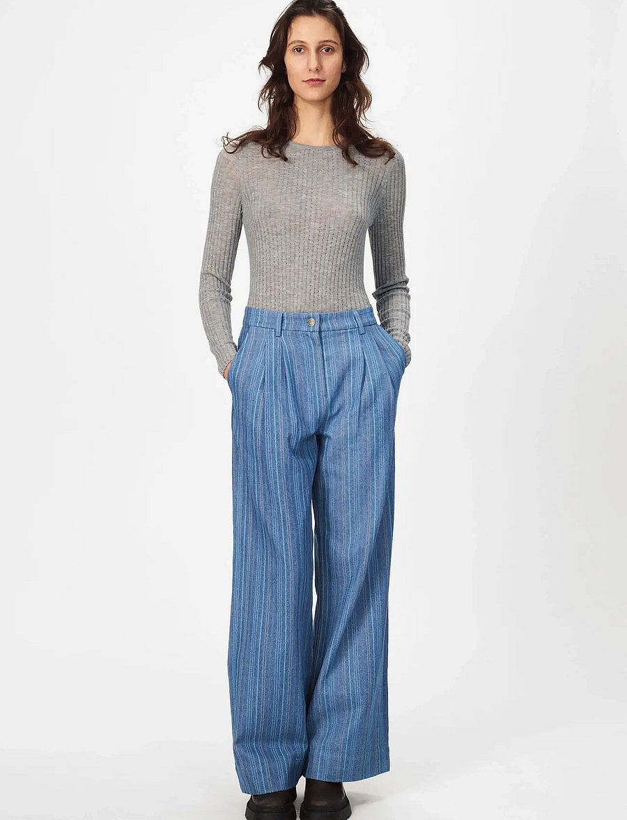 nué notes - Magnus Crewneck - pullover - 056 light grey melange - 0