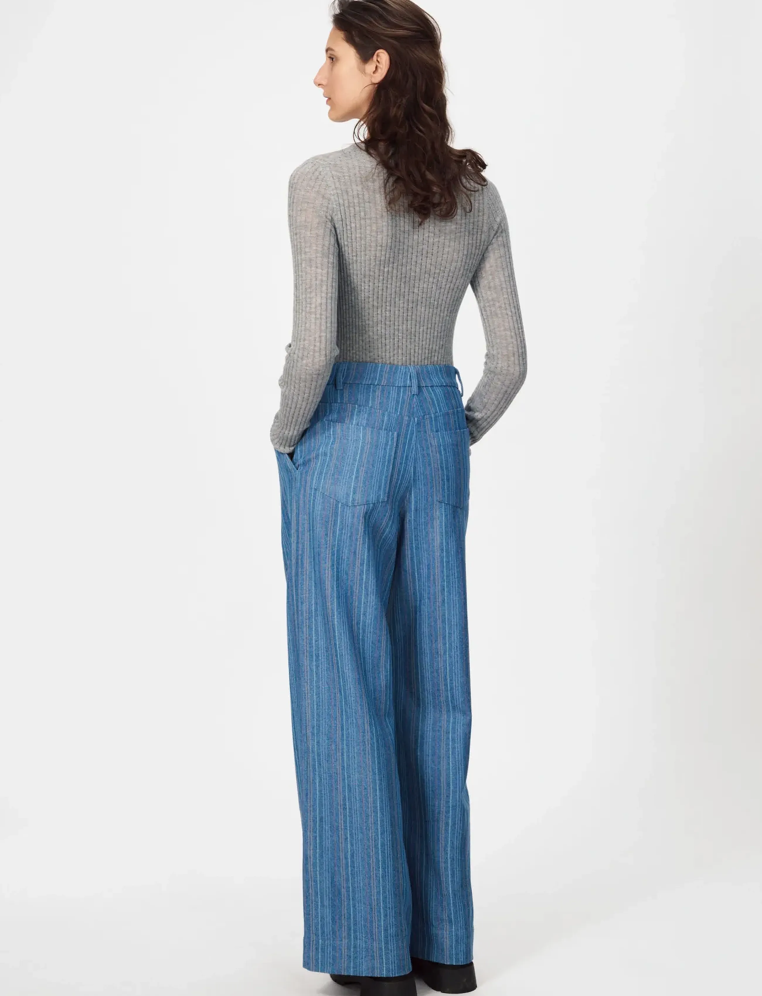 nué notes - Magnus Crewneck - pullover - 056 light grey melange - 2