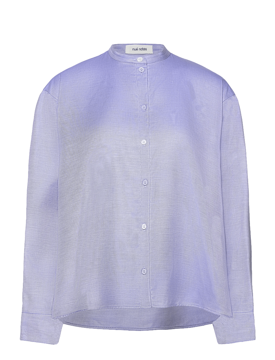 nué notes - Florian Shirt - langärmlige hemden - 416 light blue - 1