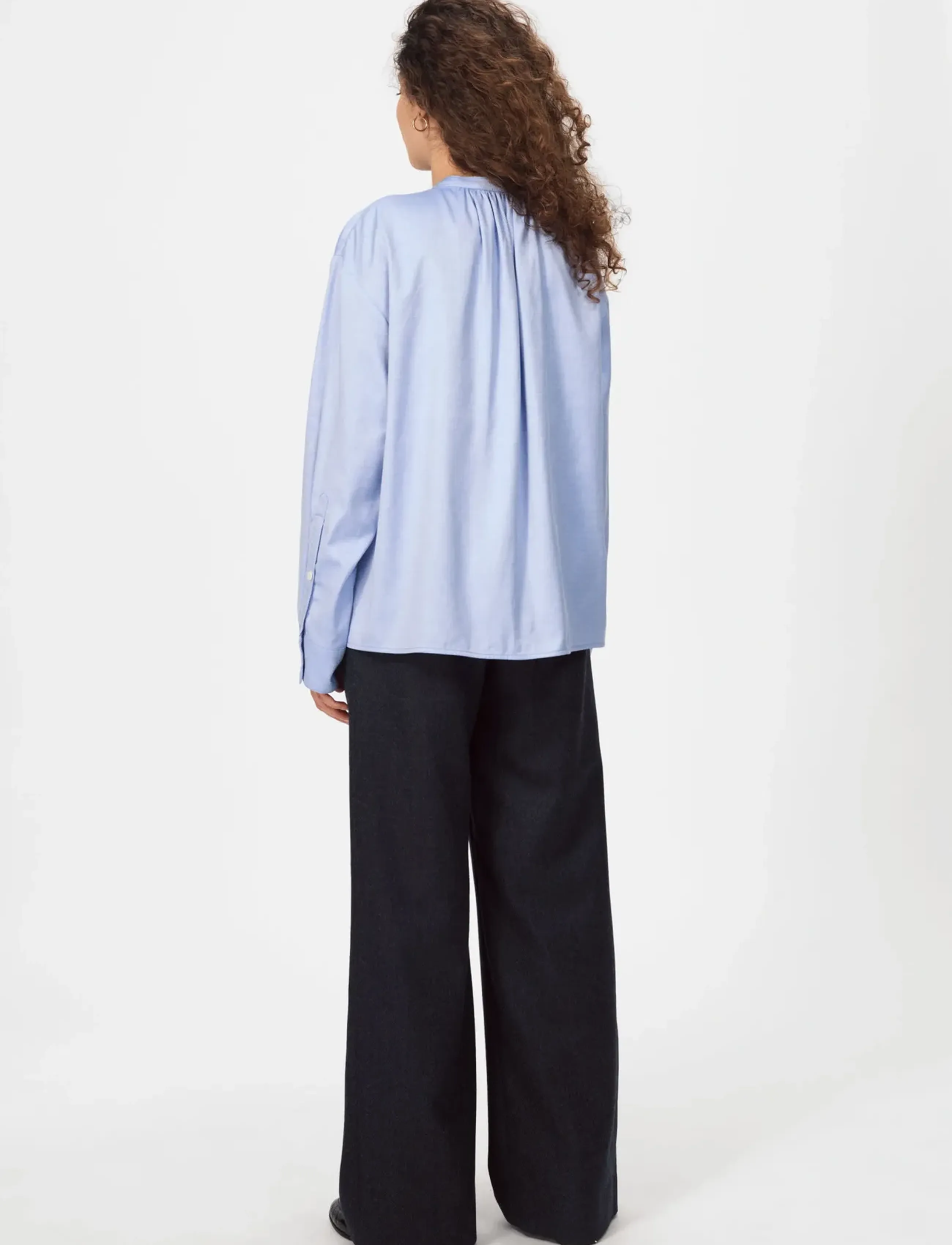 nué notes - Florian Shirt - langærmede skjorter - 416 light blue - 3