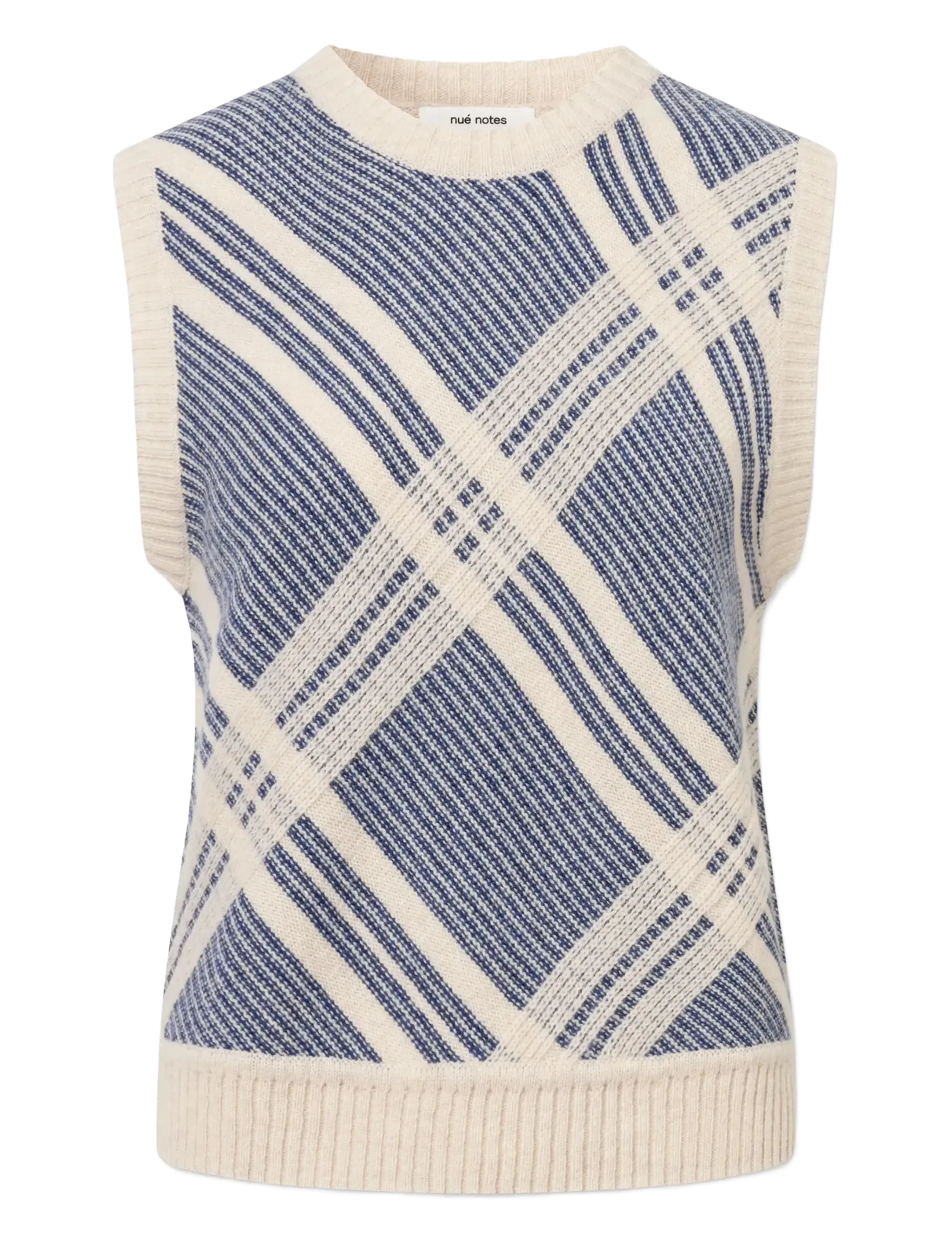NUÉ NOTES Malik Vest Blau - S - Damen