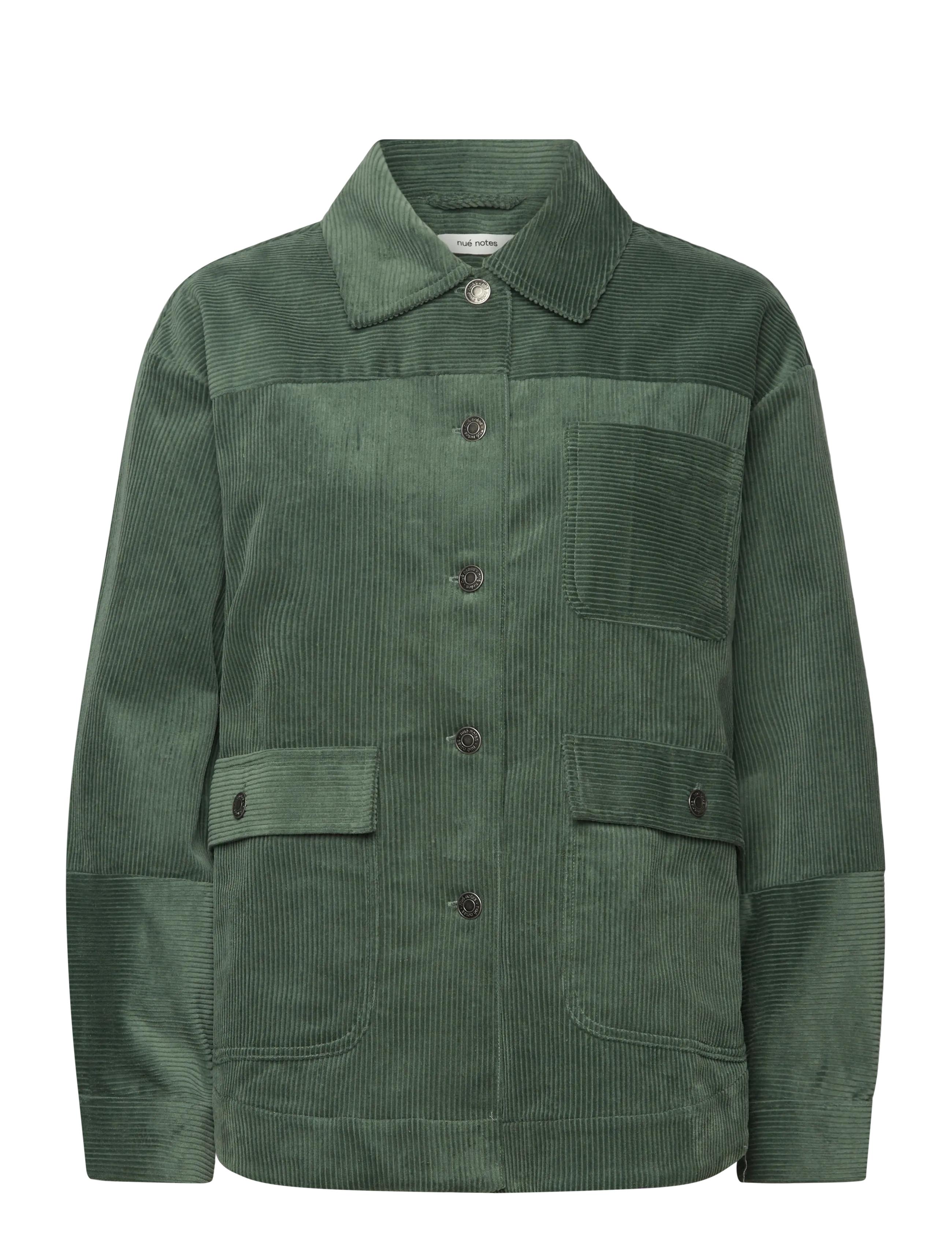 nué notes Brasov Jacket - Riided - 696 DRIED SAGE / khaki/green