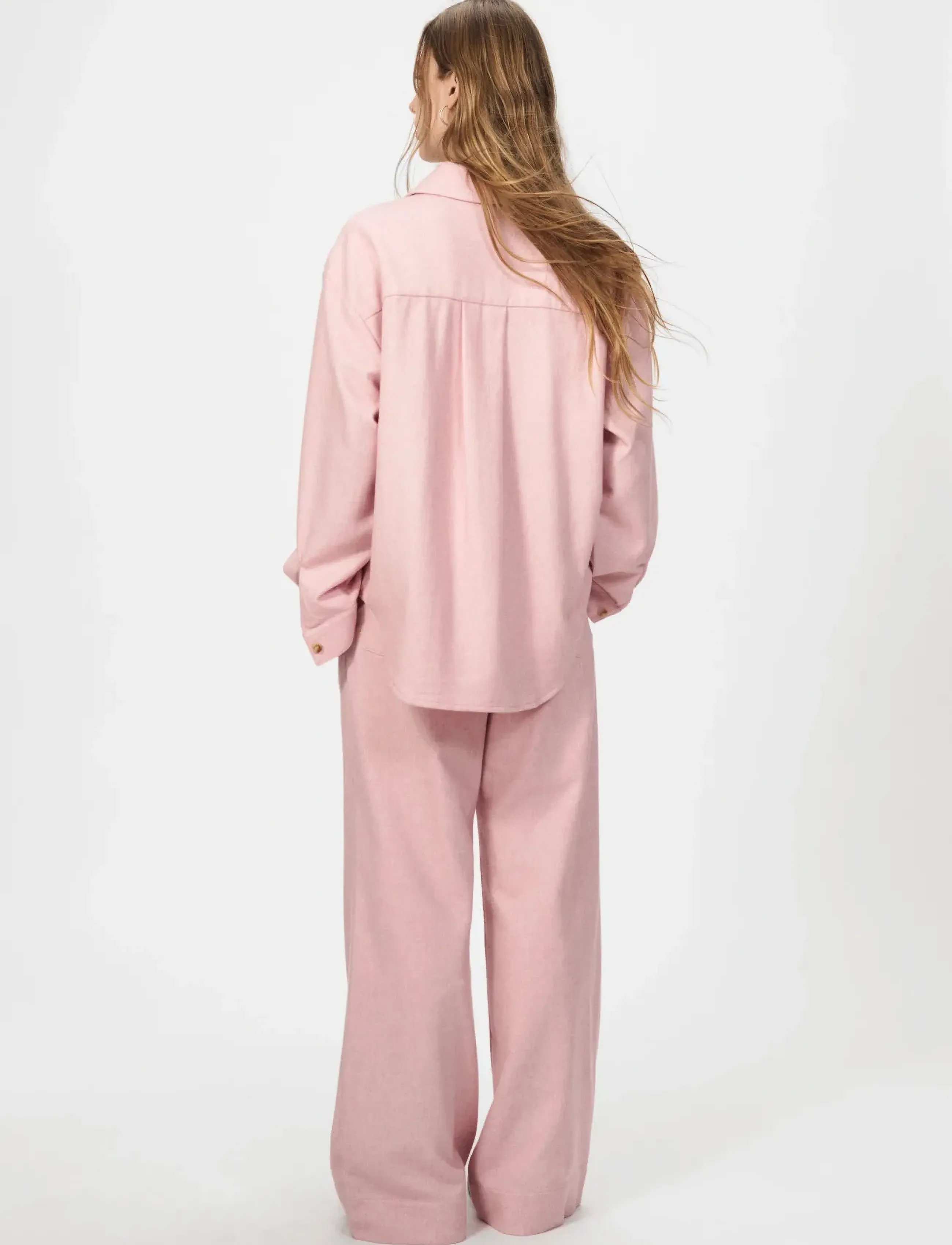 nué notes - Bonnyrigg Shirt - long-sleeved shirts - 176 blush melange - 2