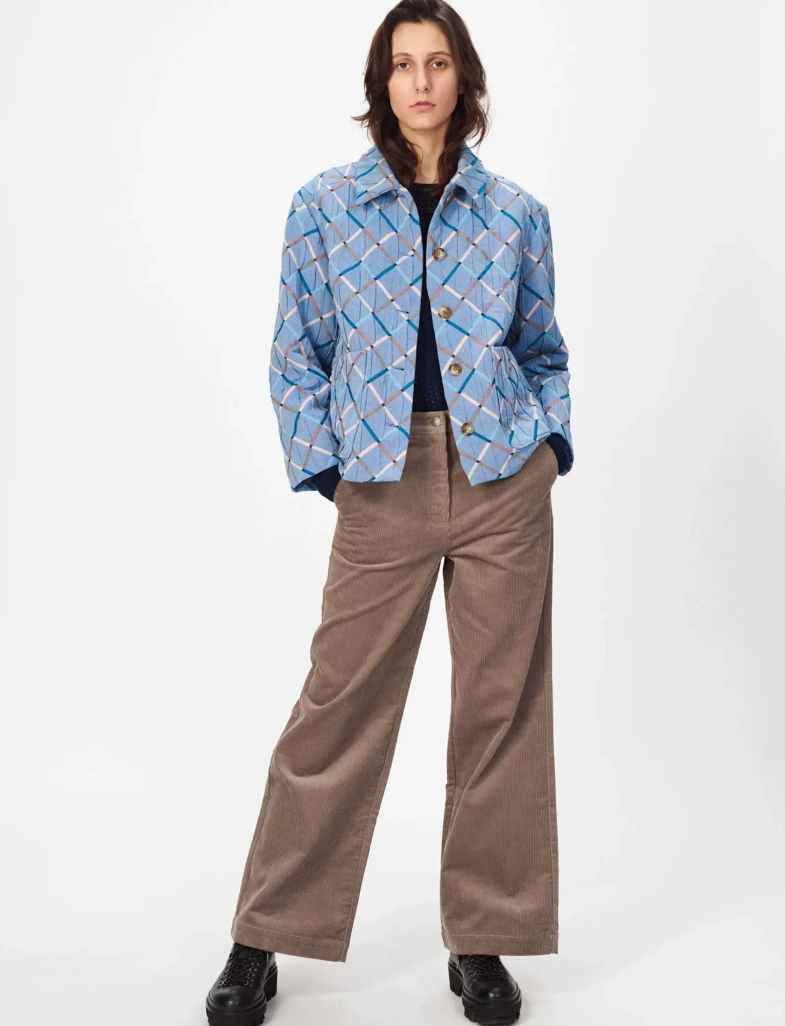 nué notes Presley Jacket, 40, Jackets, Blau - Light-summer Frauen