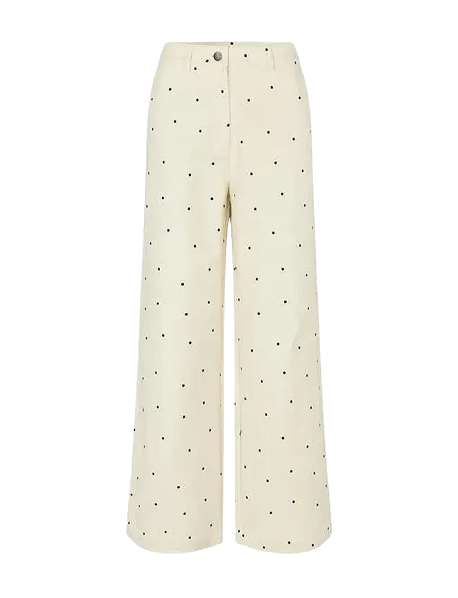 nué notes - Porter Pant - hose mit geradem bein - 155 turtledove - 1