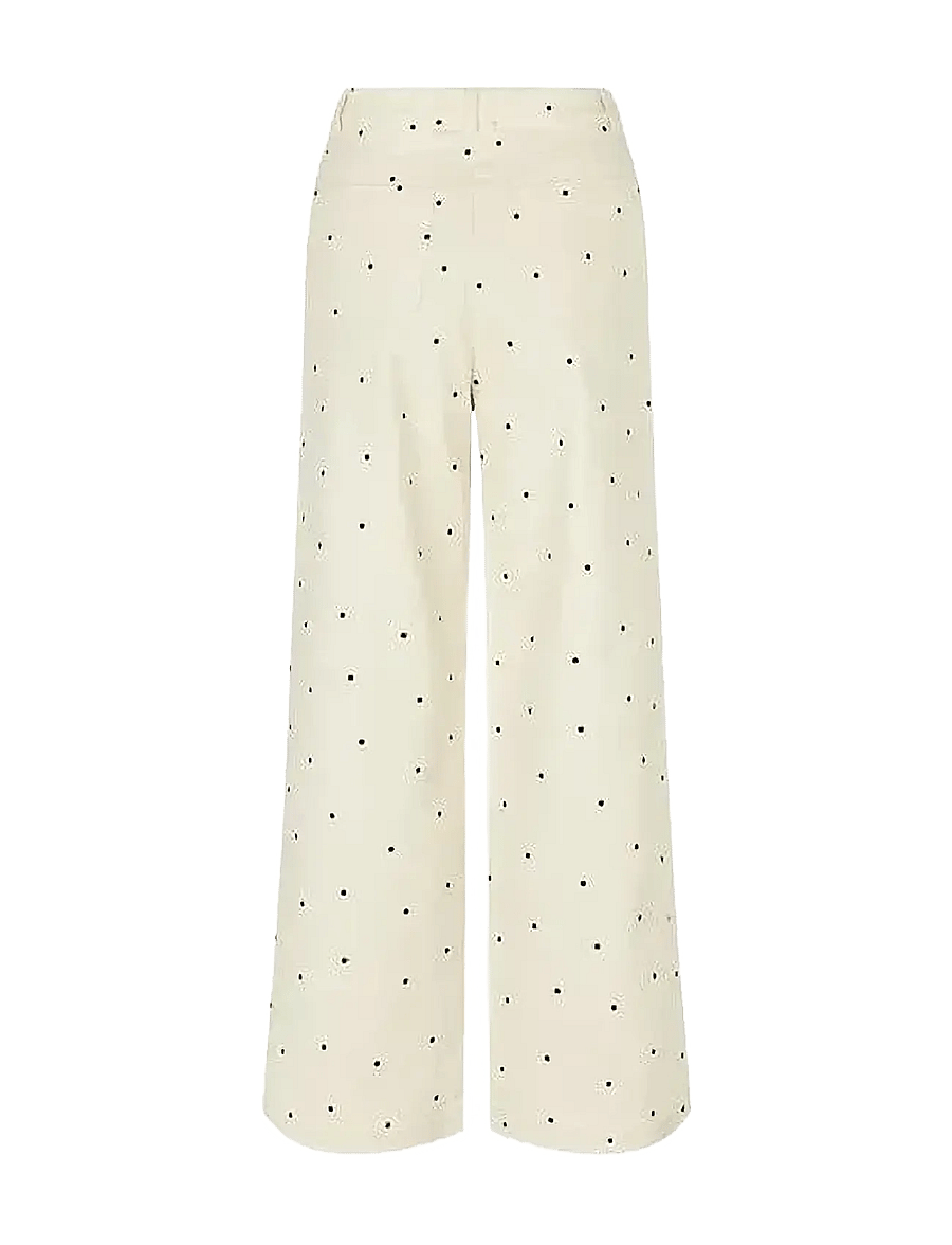 nué notes - Porter Pant - hose mit geradem bein - 155 turtledove - 2