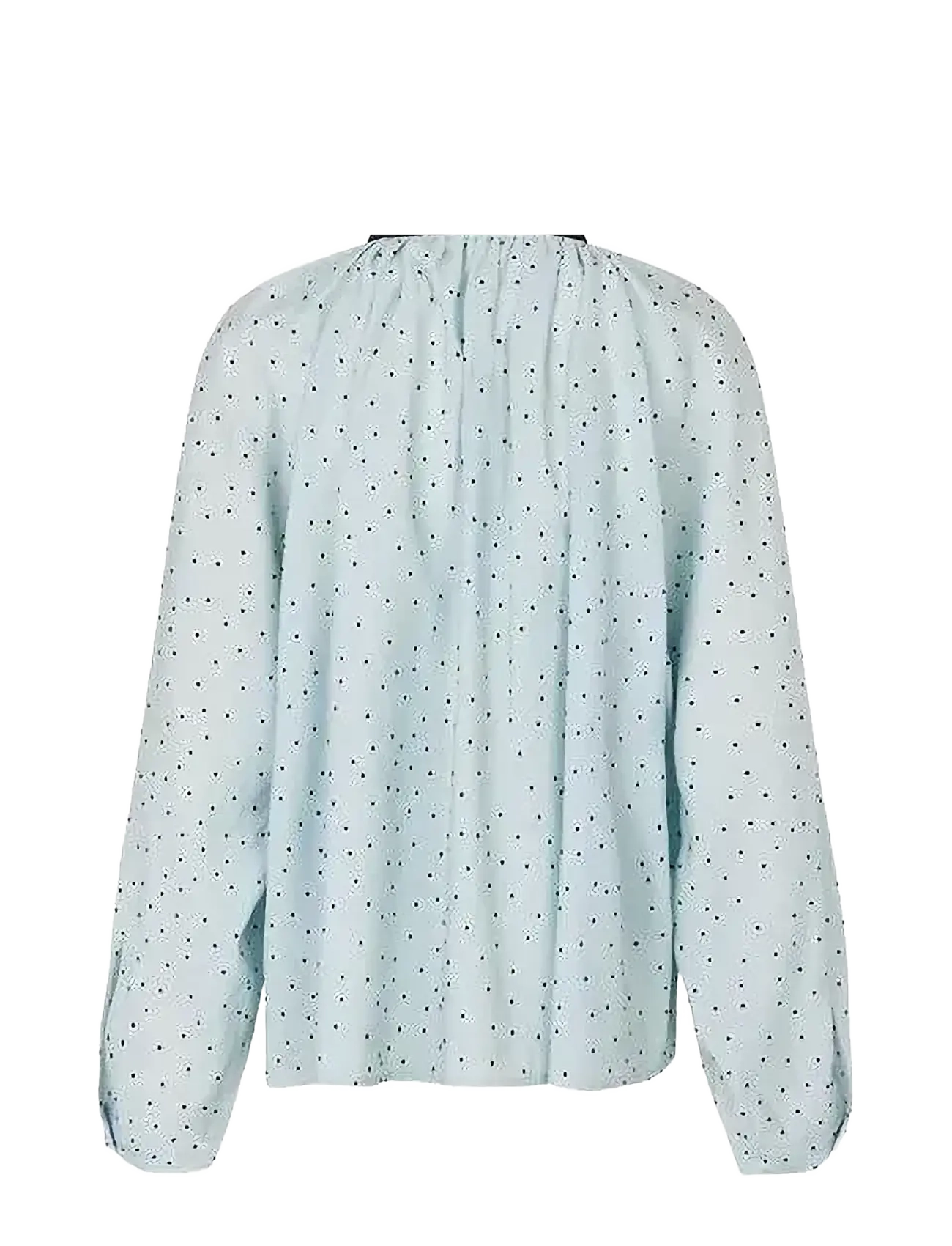 nué notes - Paisley Shirt - long-sleeved shirts - 471 ice water - 2