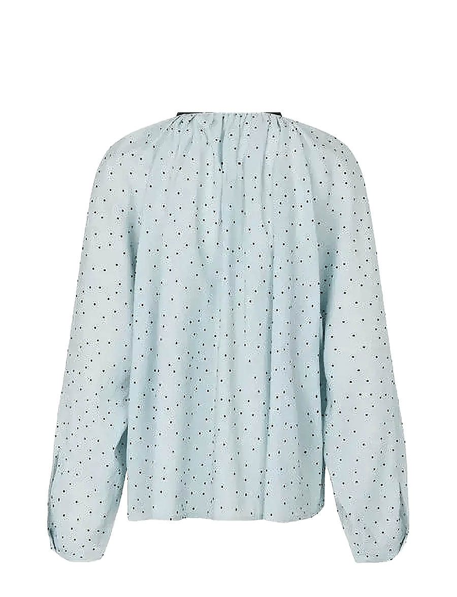nué notes - Paisley Shirt - langärmlige hemden - 471 ice water - 2