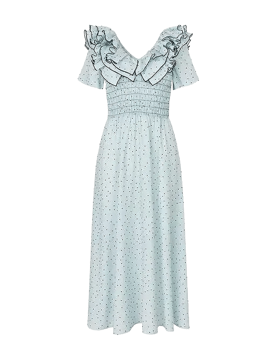 nué notes - Stirling Dress - festklänningar - 471 ice water - 1