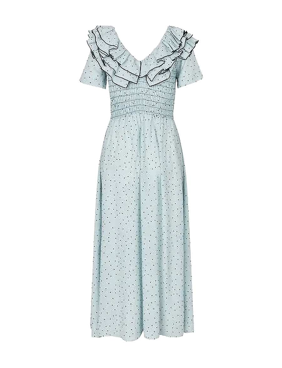 nué notes - Stirling Dress - pidulikud kleidid - 471 ice water - 2