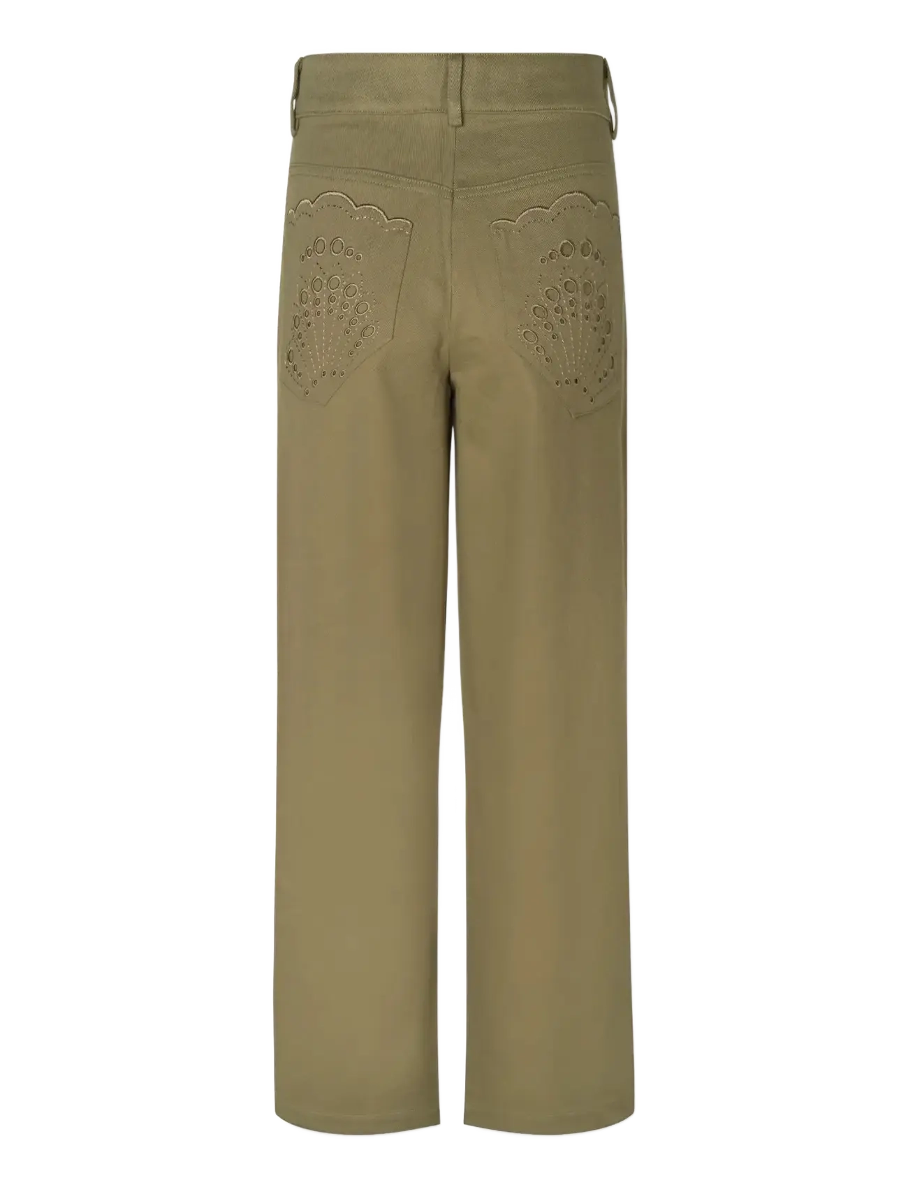 nué notes - Porter Pants - straight leg hosen - 641 army - 1